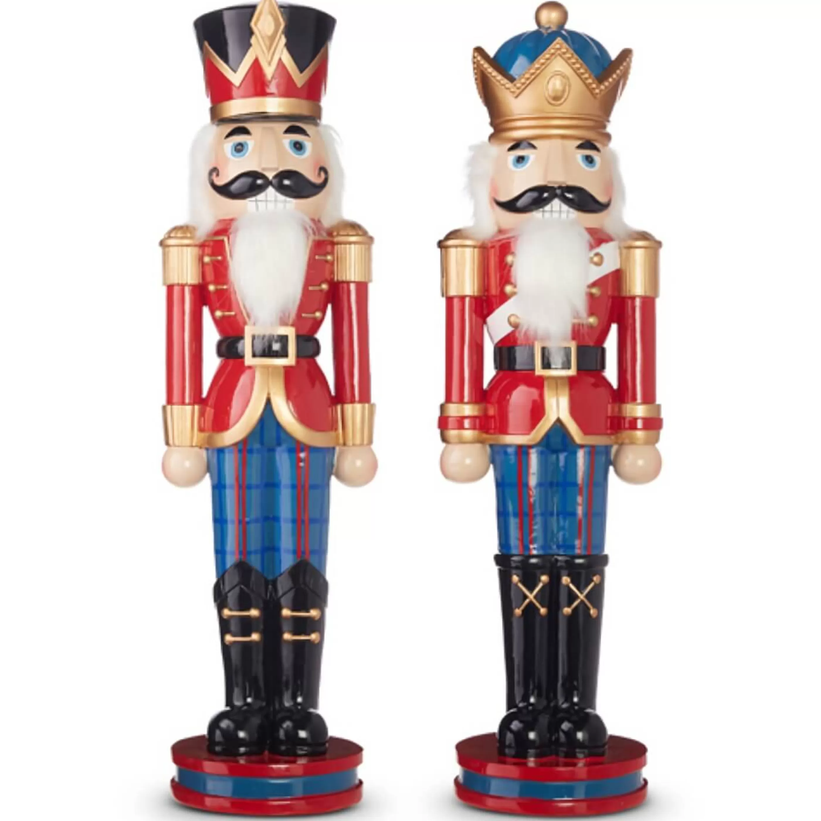 Flash Sale RAZ Imports Red Blue Nutcracker (2 Styles) - 72.5Cm