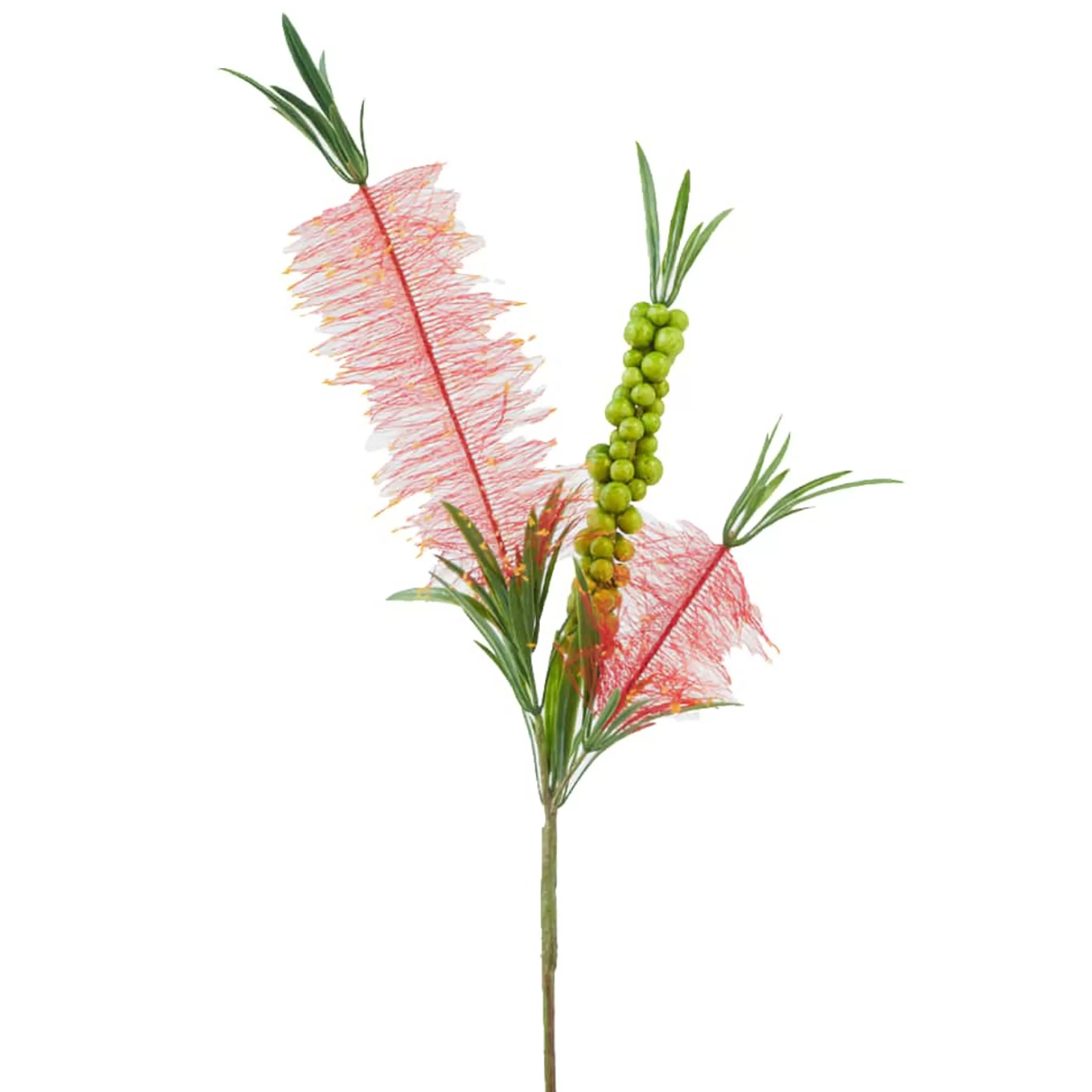 * Floristry | Red Bottle Brush - 47Cm - (Duplicate Imported From Bigcommerce)