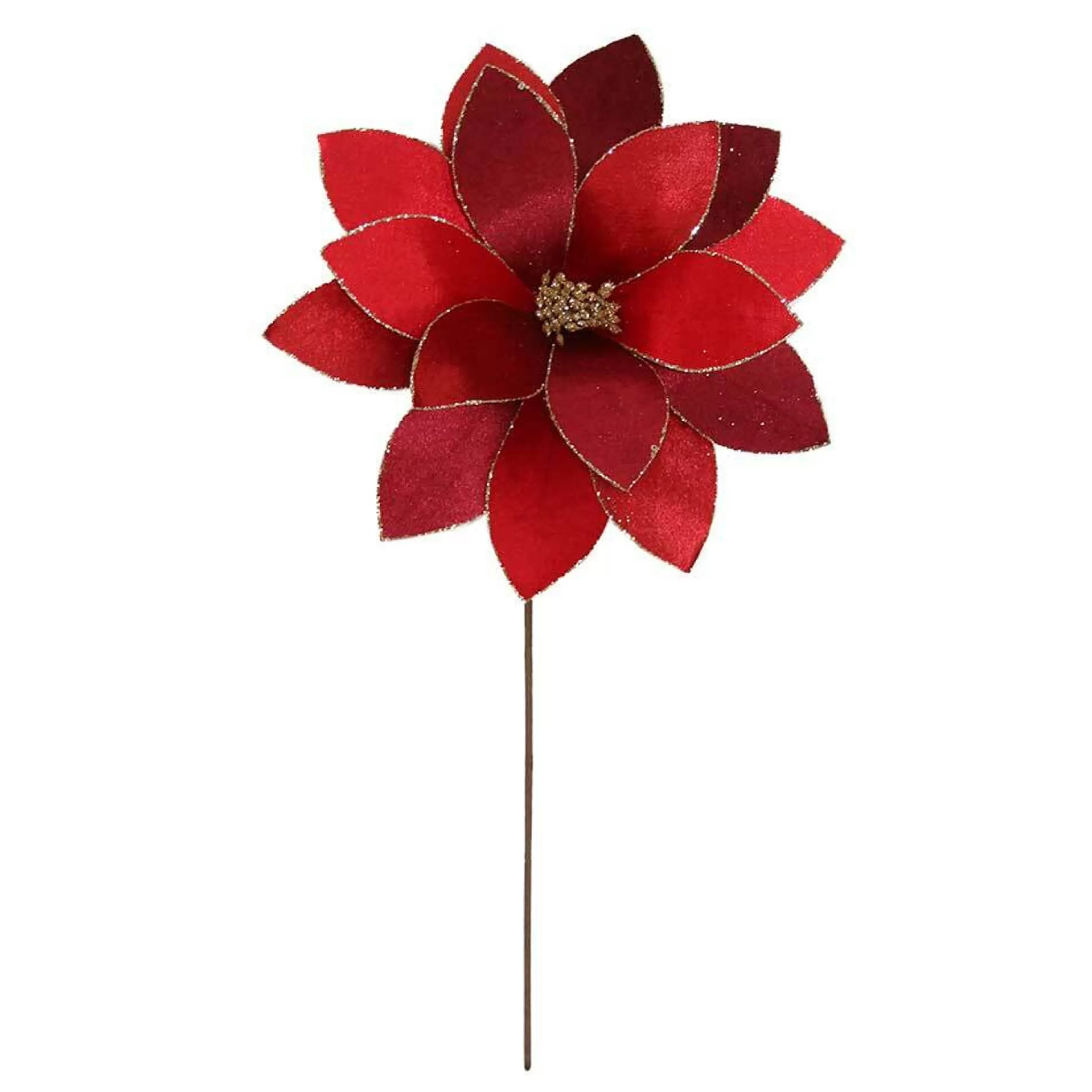 * Floristry | Red Gerbera Daisy On Stem - 32Cm