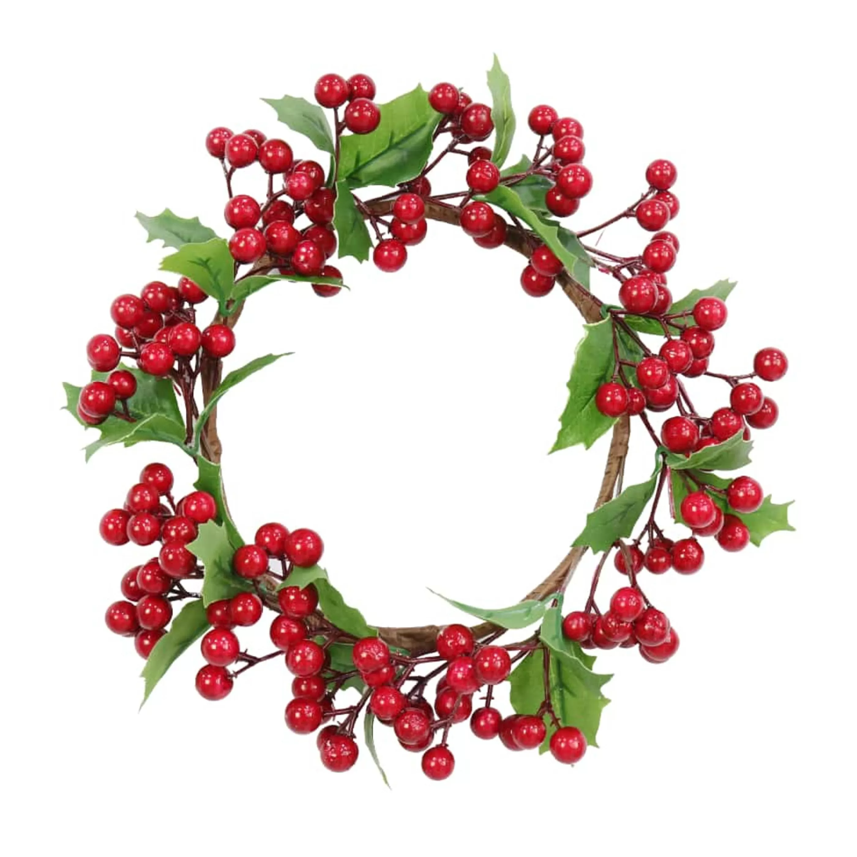 * Wreaths | Red Holly Berry Wreath - 30Cm