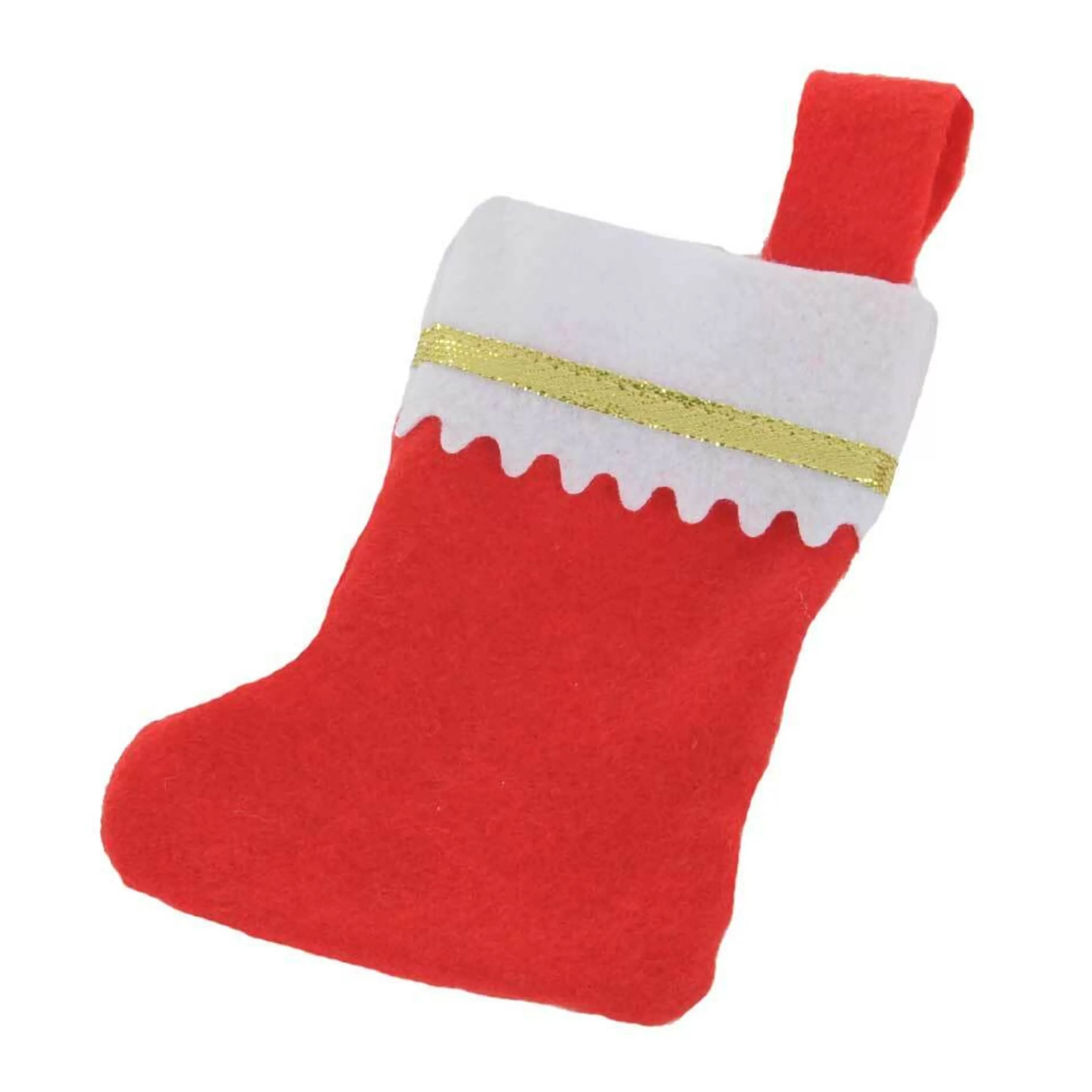 Cheap * Red Mini Christmas Stocking - 13Cm