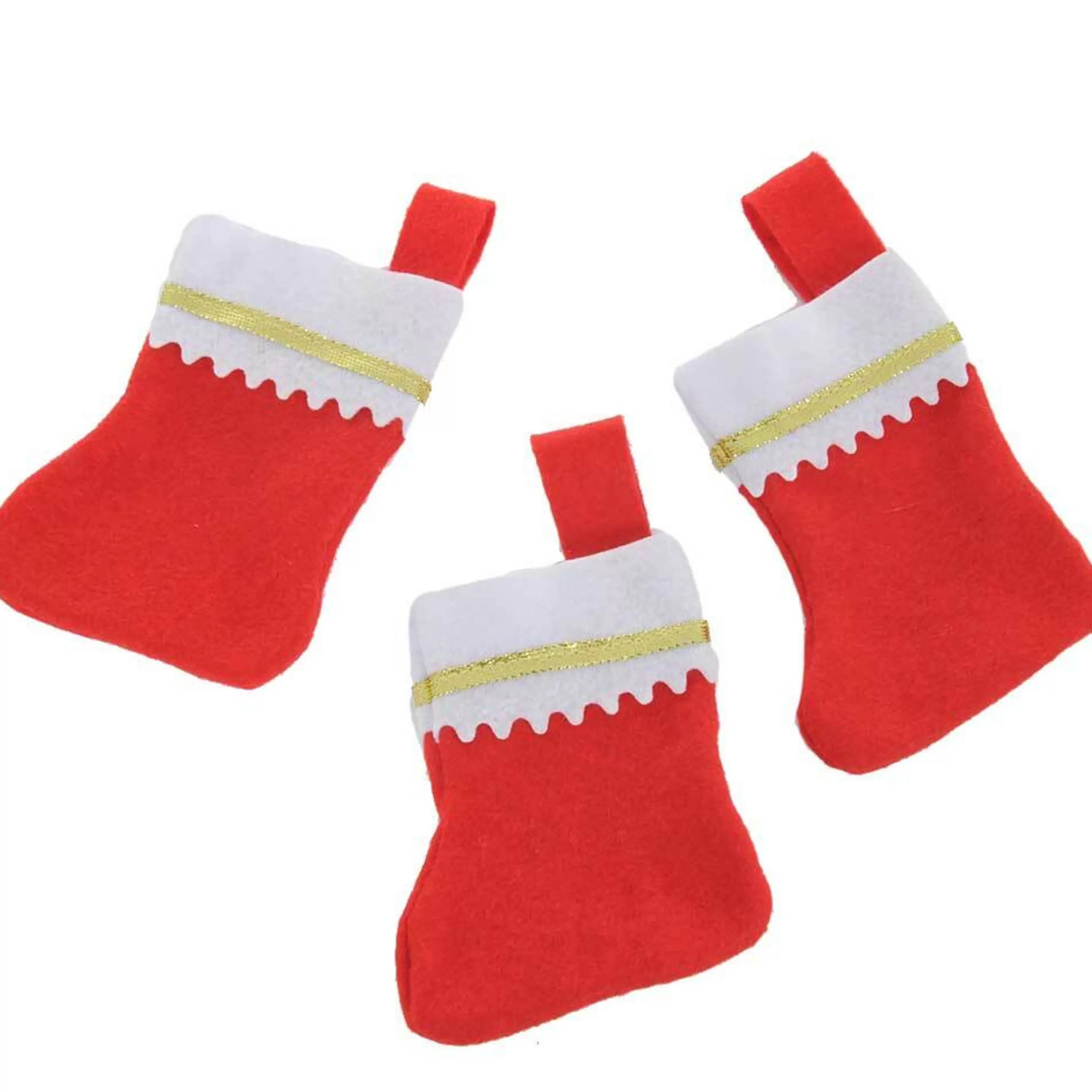 Cheap * Red Mini Christmas Stocking - 13Cm