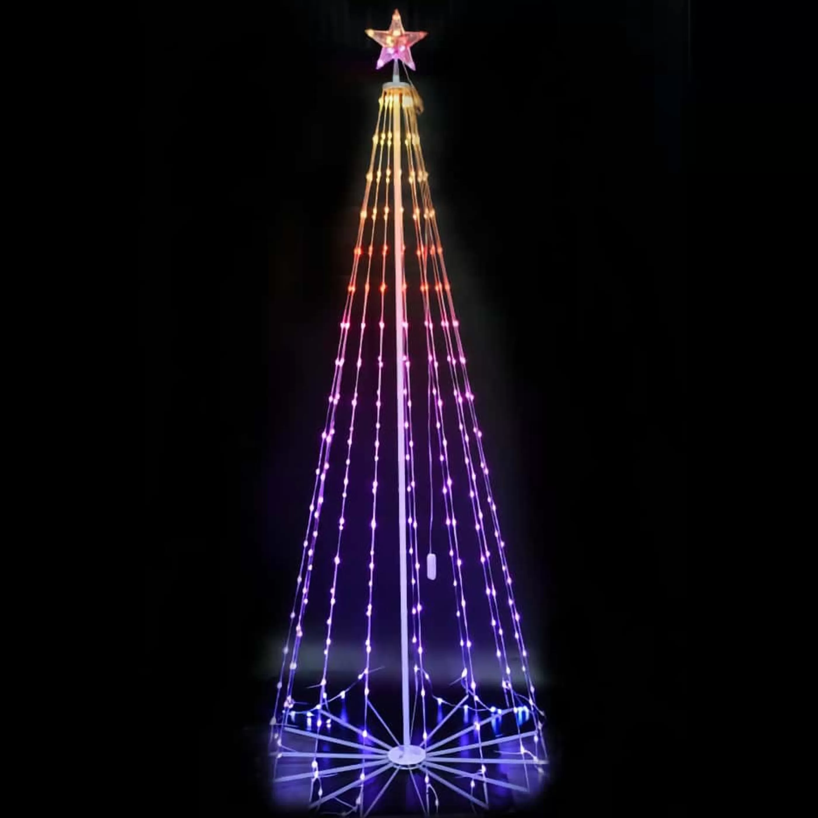 Store * Rgb Digital Tree With Star - 1.8M