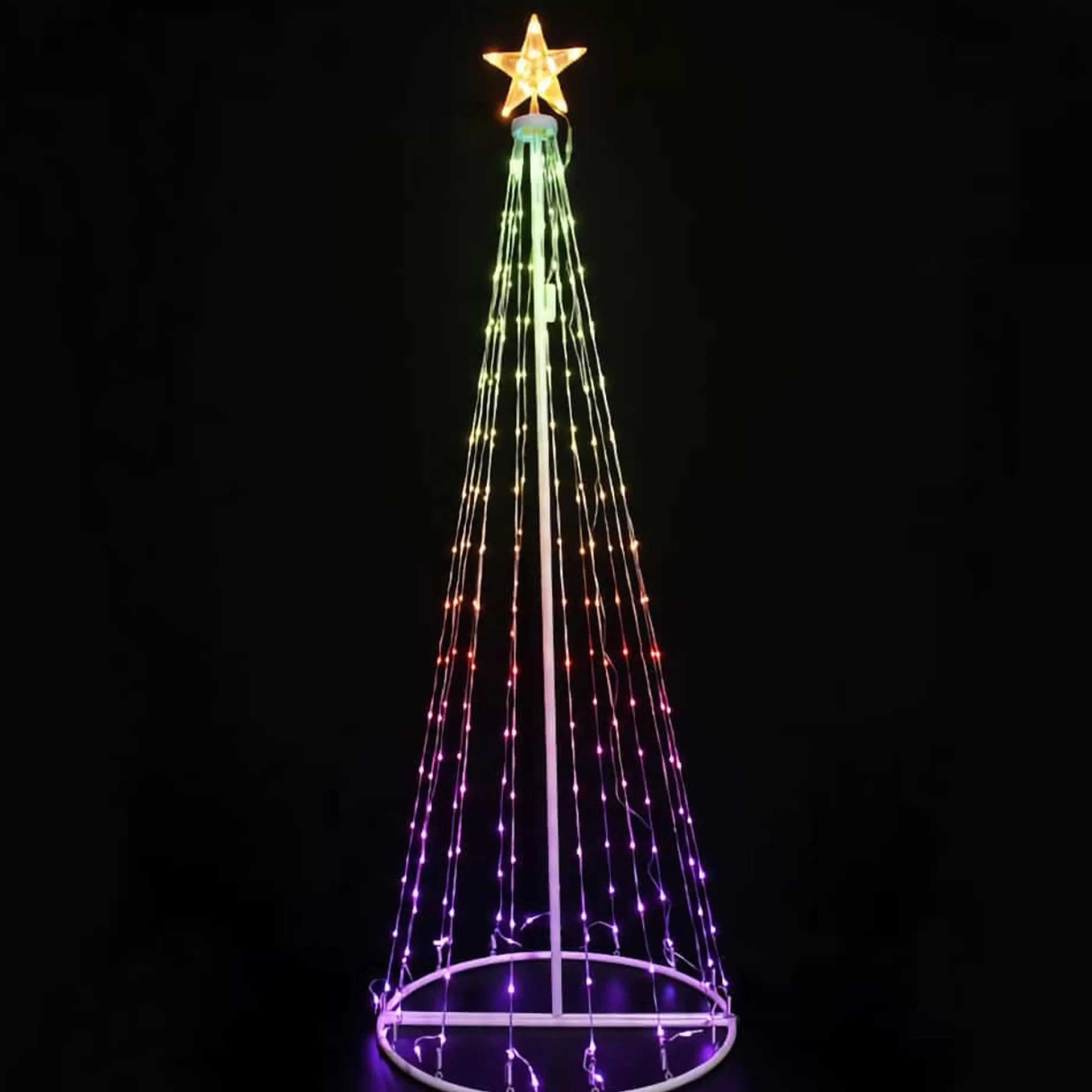 Store * Rgb Digital Tree With Star - 1.8M