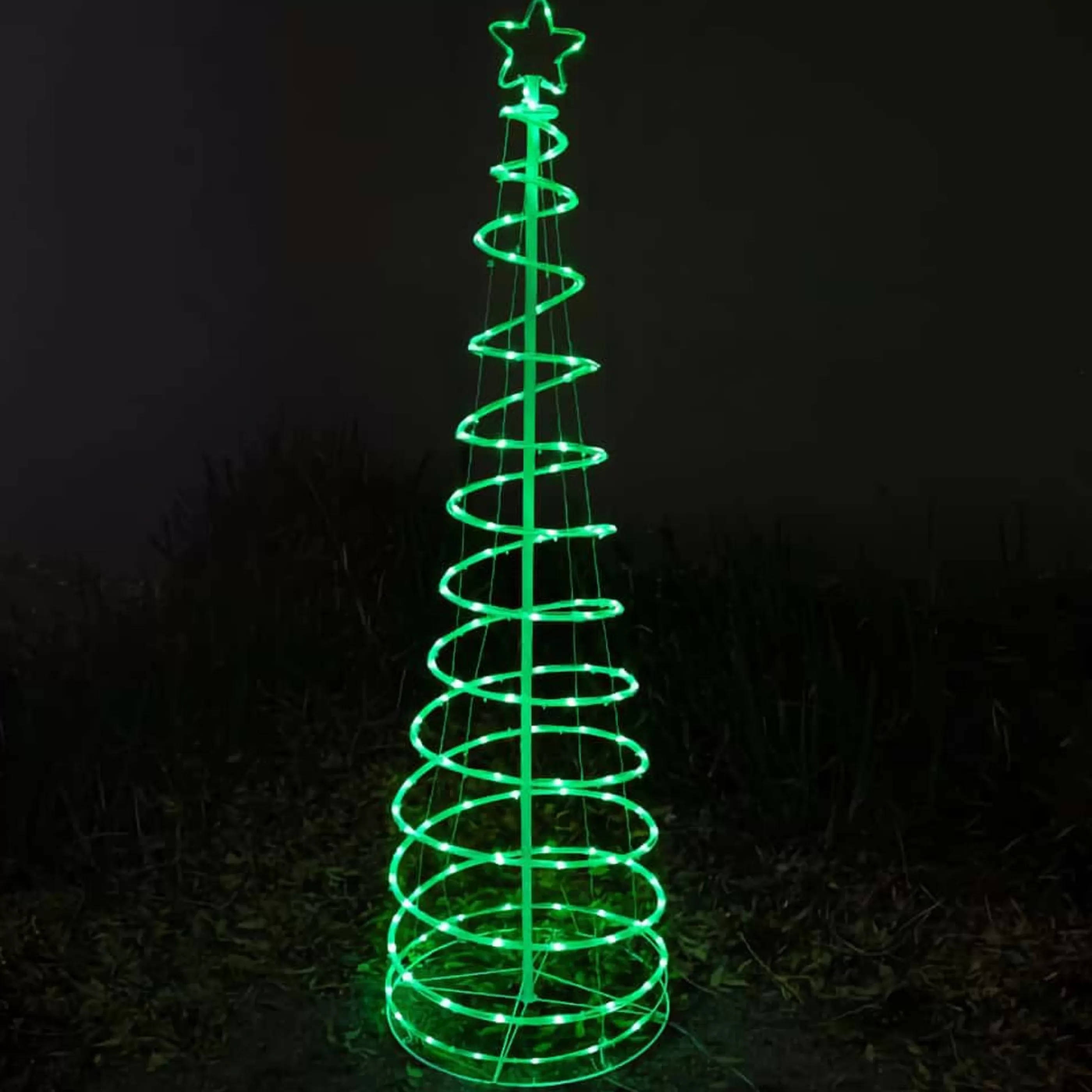 Fashion * Rgb Spiral Christmas Tree - 1.8M