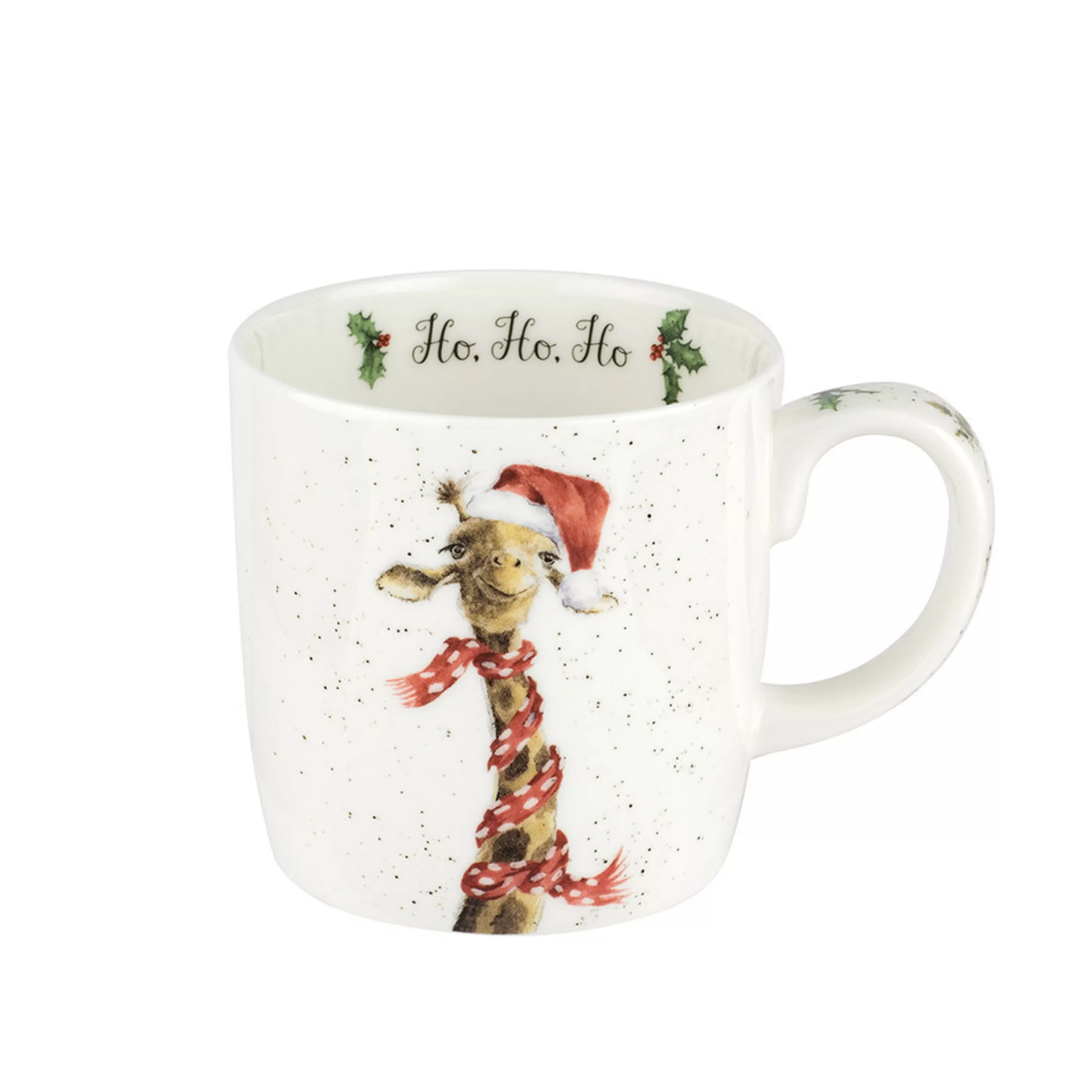 Hot * Royal Worcester Ho Ho Ho Giraffe Mug - 12Cm