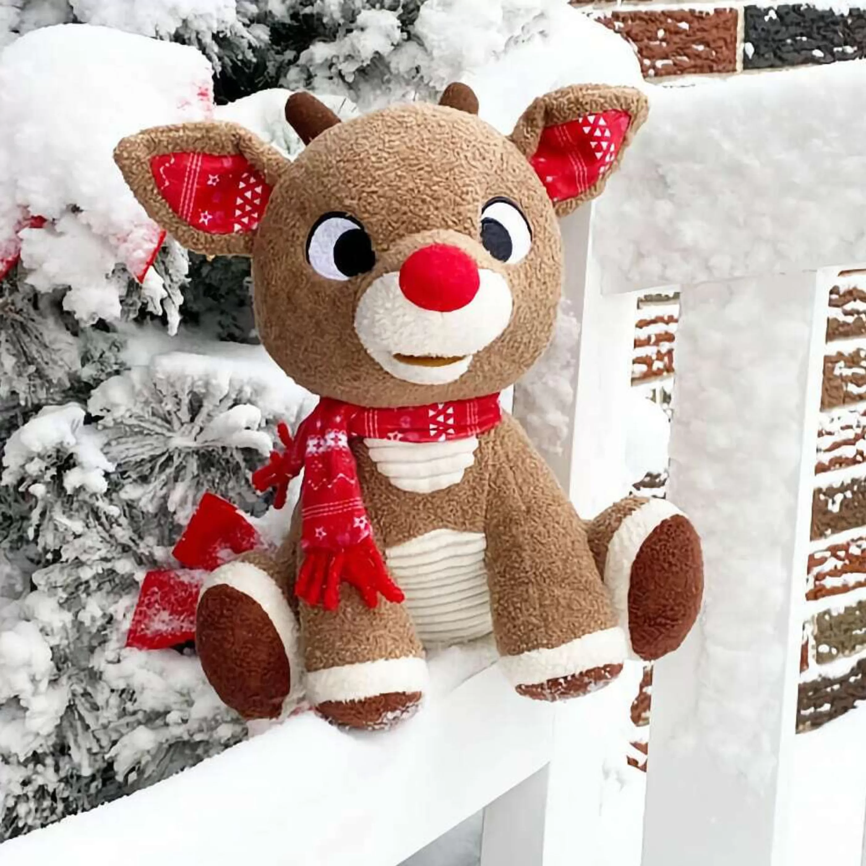 Rudolph the Red Nosed Reindeer Baby's First Christmas | Rudolph Plush - 20Cm