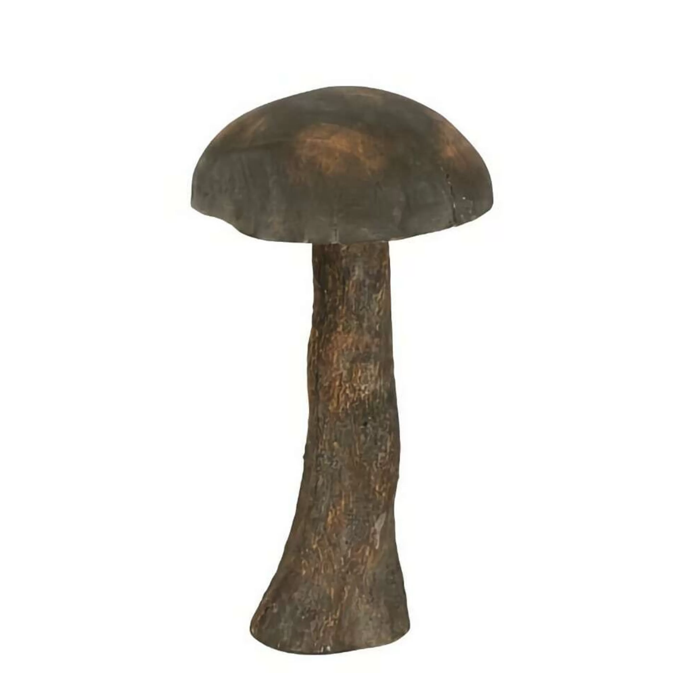 * Table Top Decorations | Rustic Mushroom Sculpture Large - 35Cm