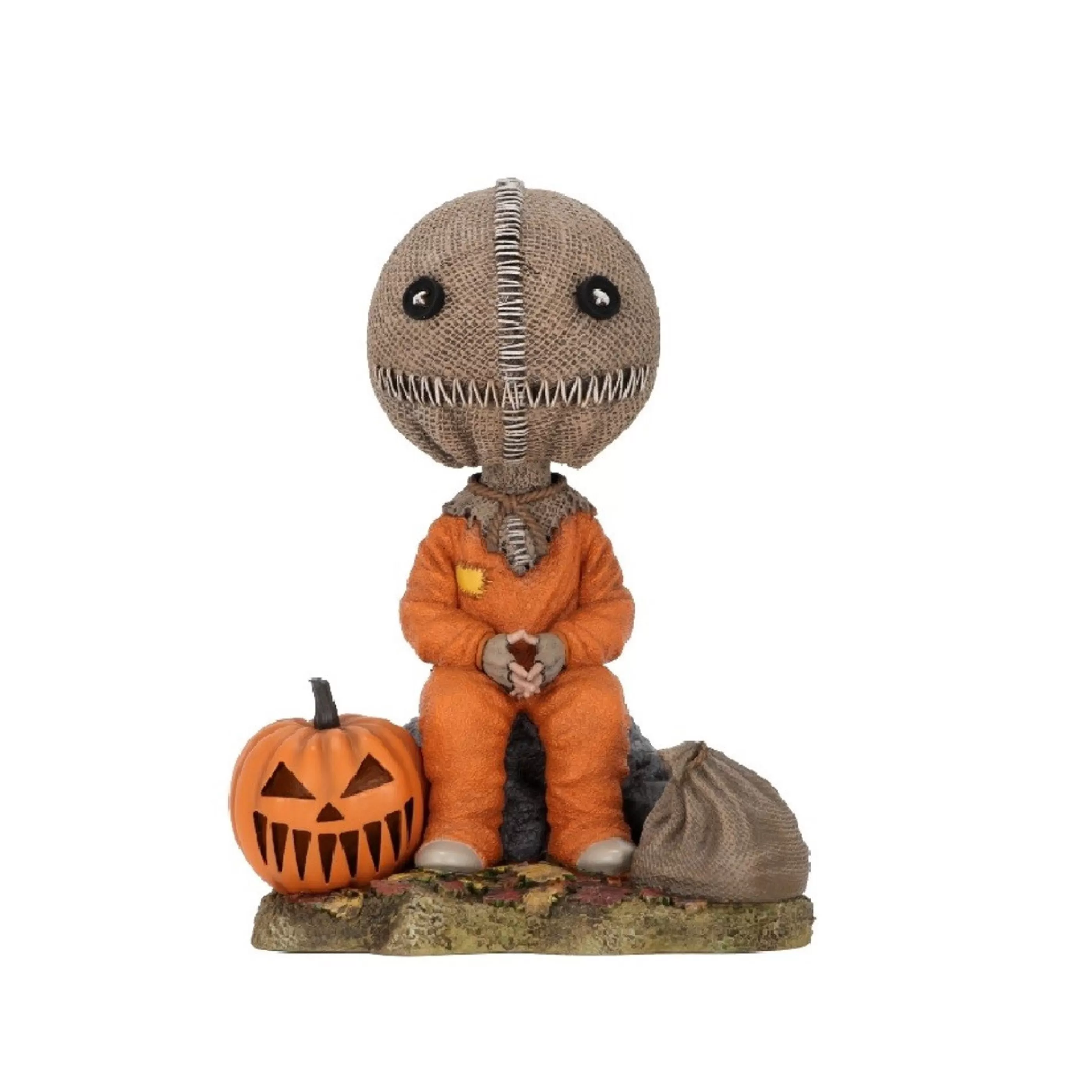 Fashion NECA Collectibles and Halloween Figurines Sam Trick 'R Treat Head Knocker - 18Cm