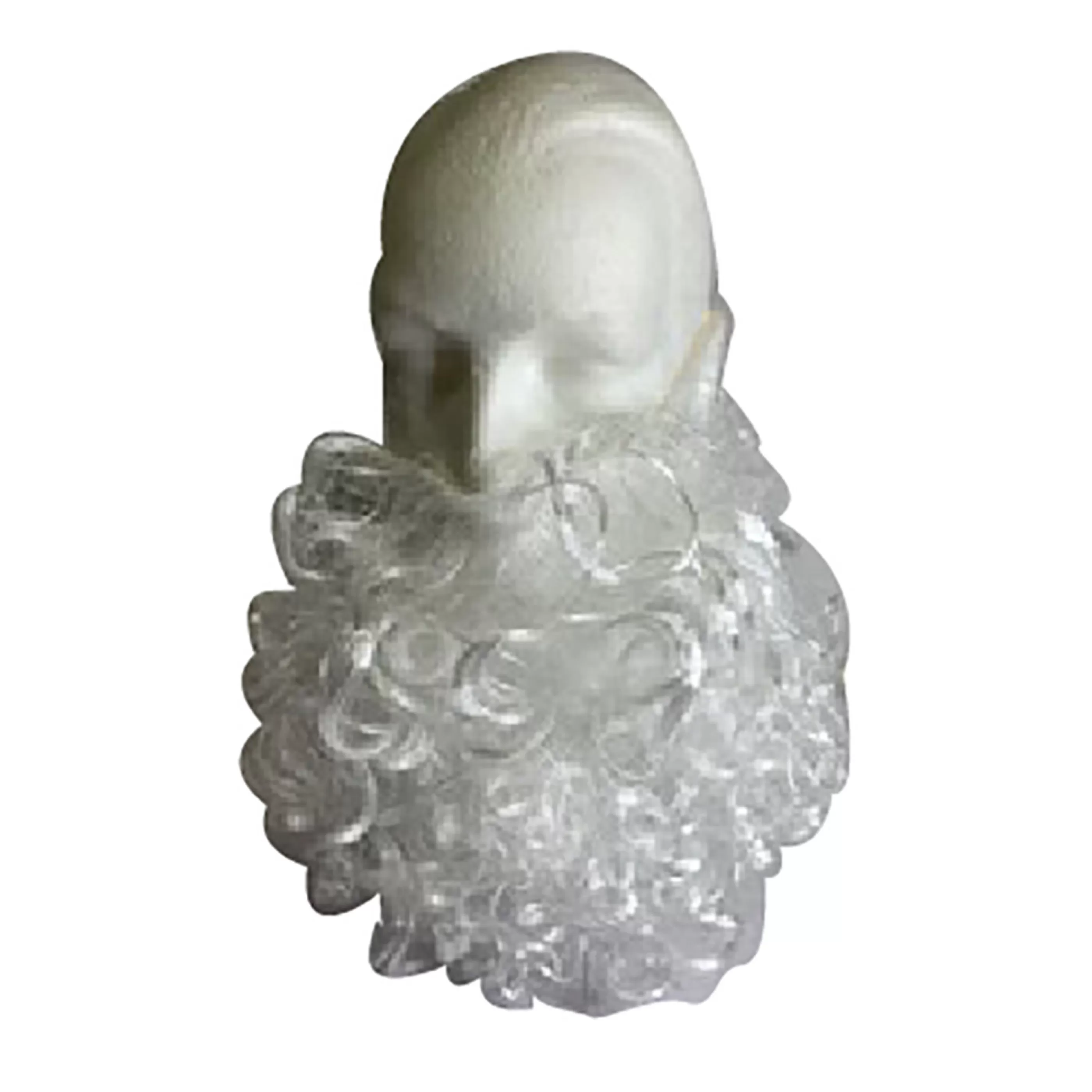 Cheap * Santa Beard Curling Delux - 37Cm