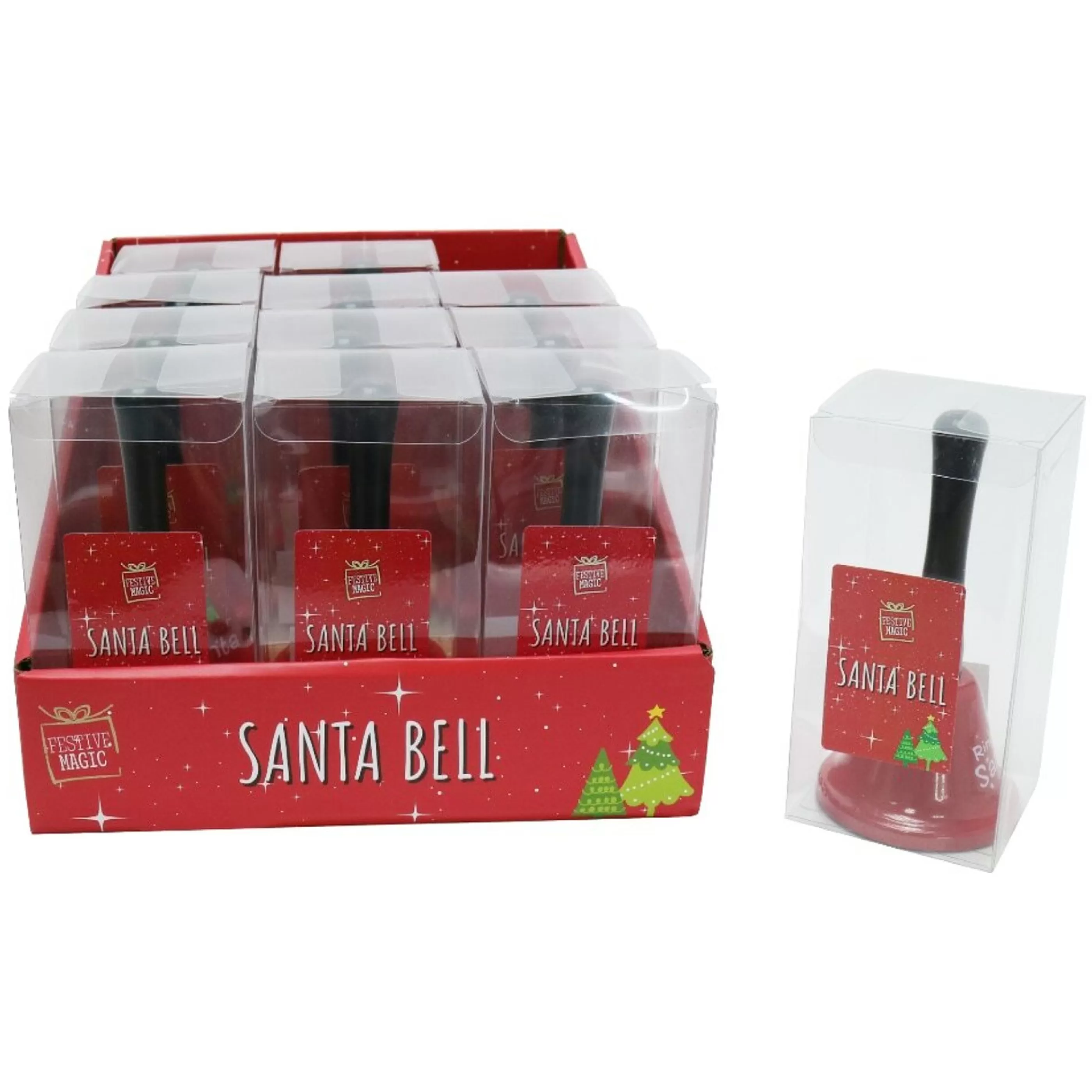 Flash Sale * Santa Bell - 13Cm