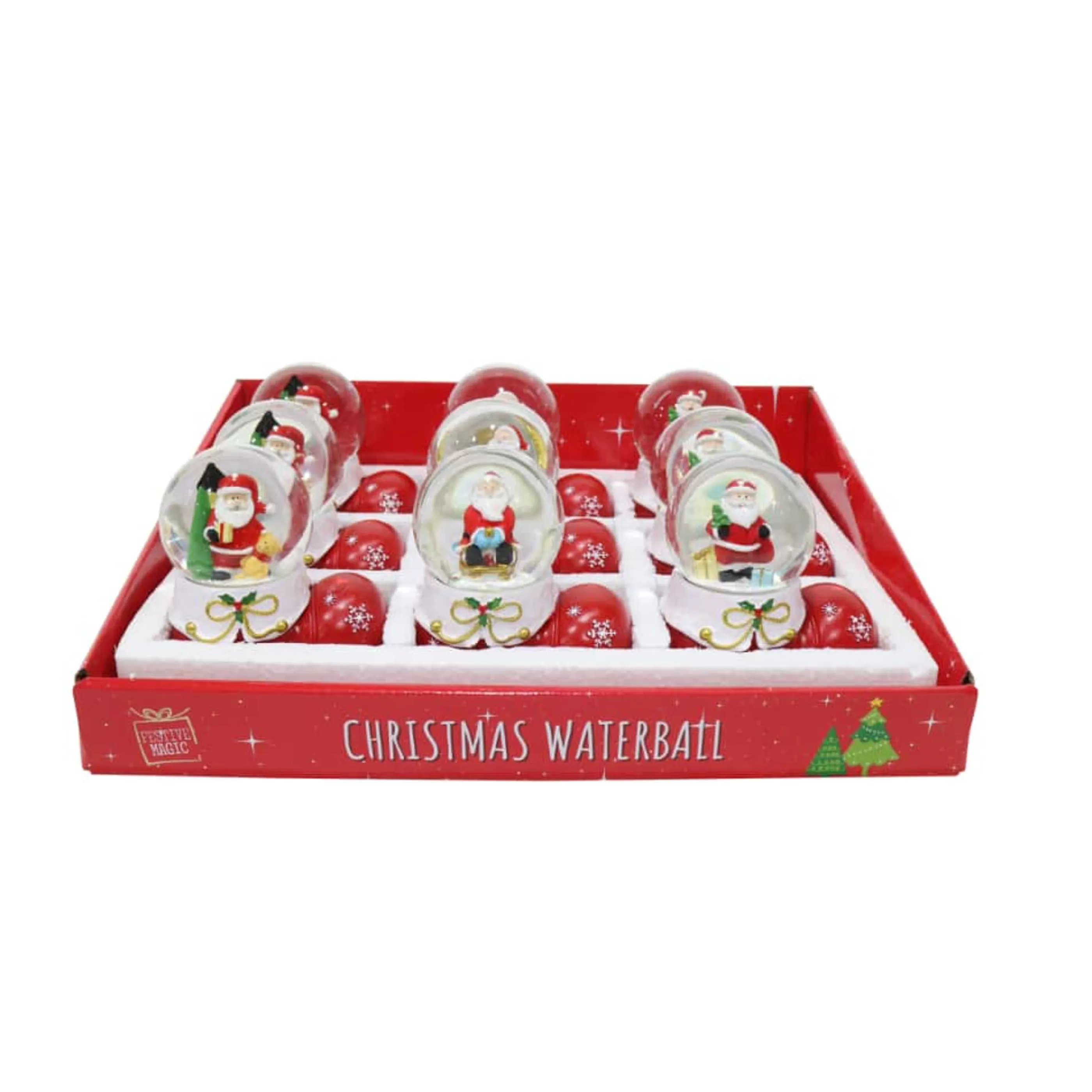 Discount * Santa Boot Waterball (3 Styles) - 10Cm