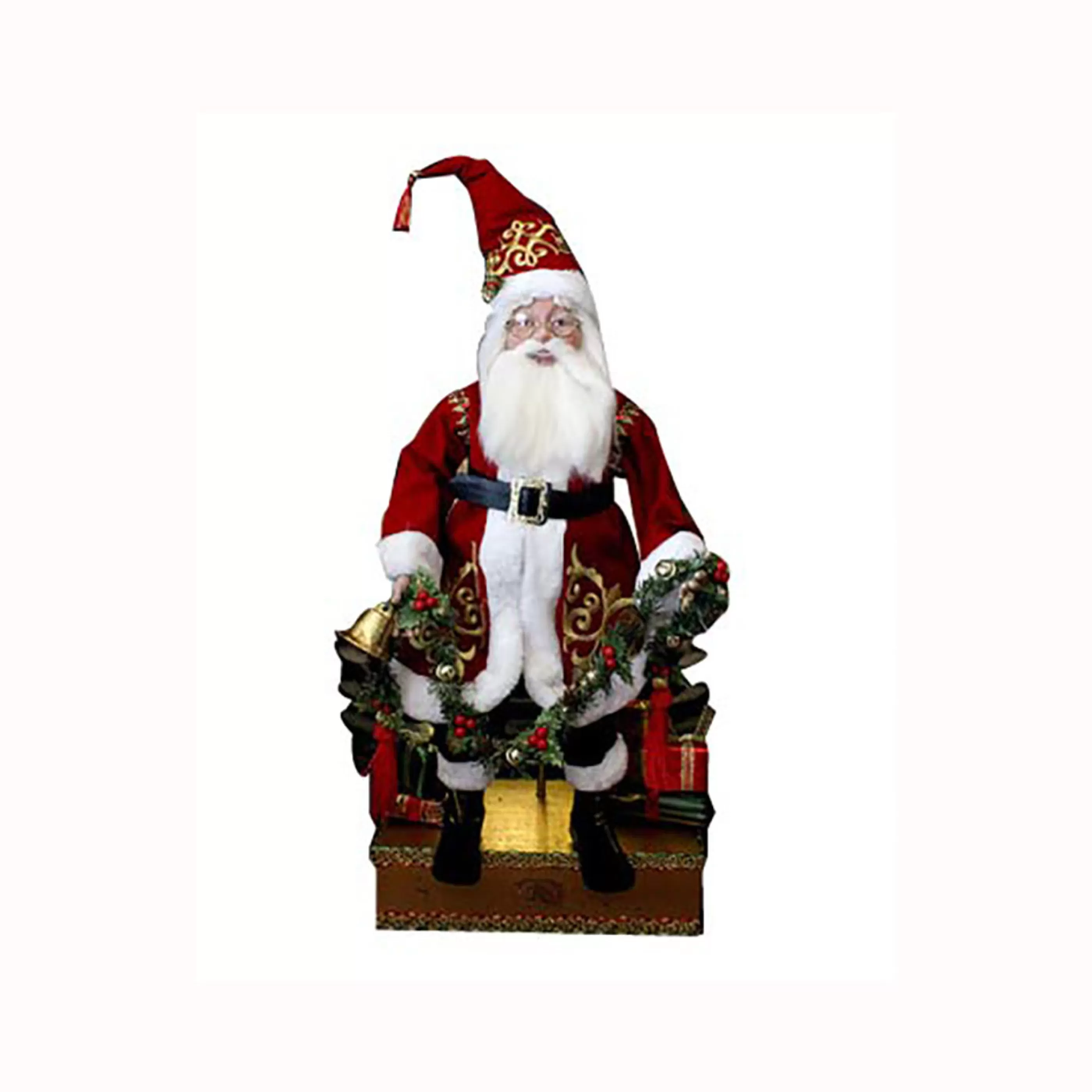 Online * Santa Claus Standing Doll - 72.5Cm