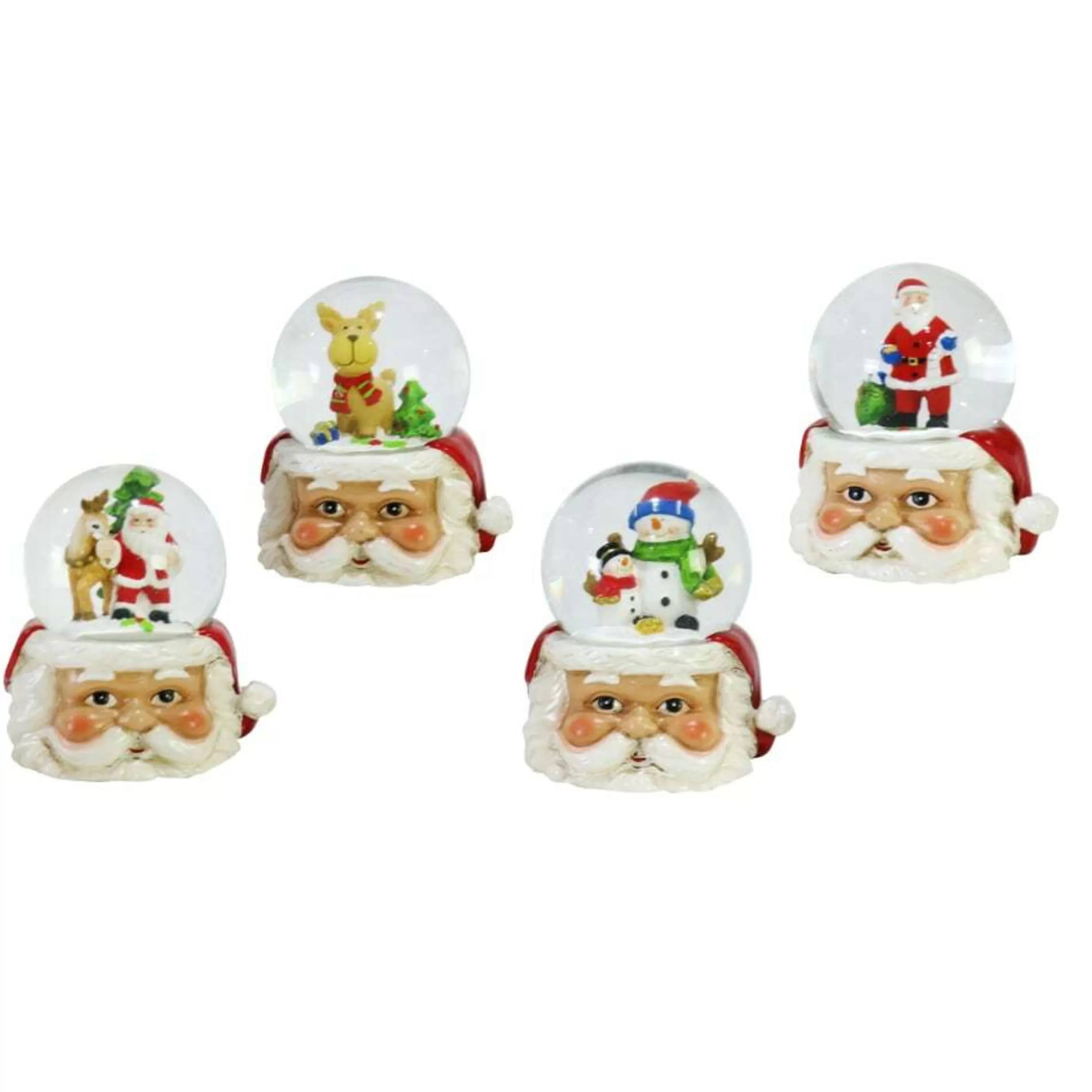 Discount * Santa Face Waterball (4 Styles) - 6.5Cm