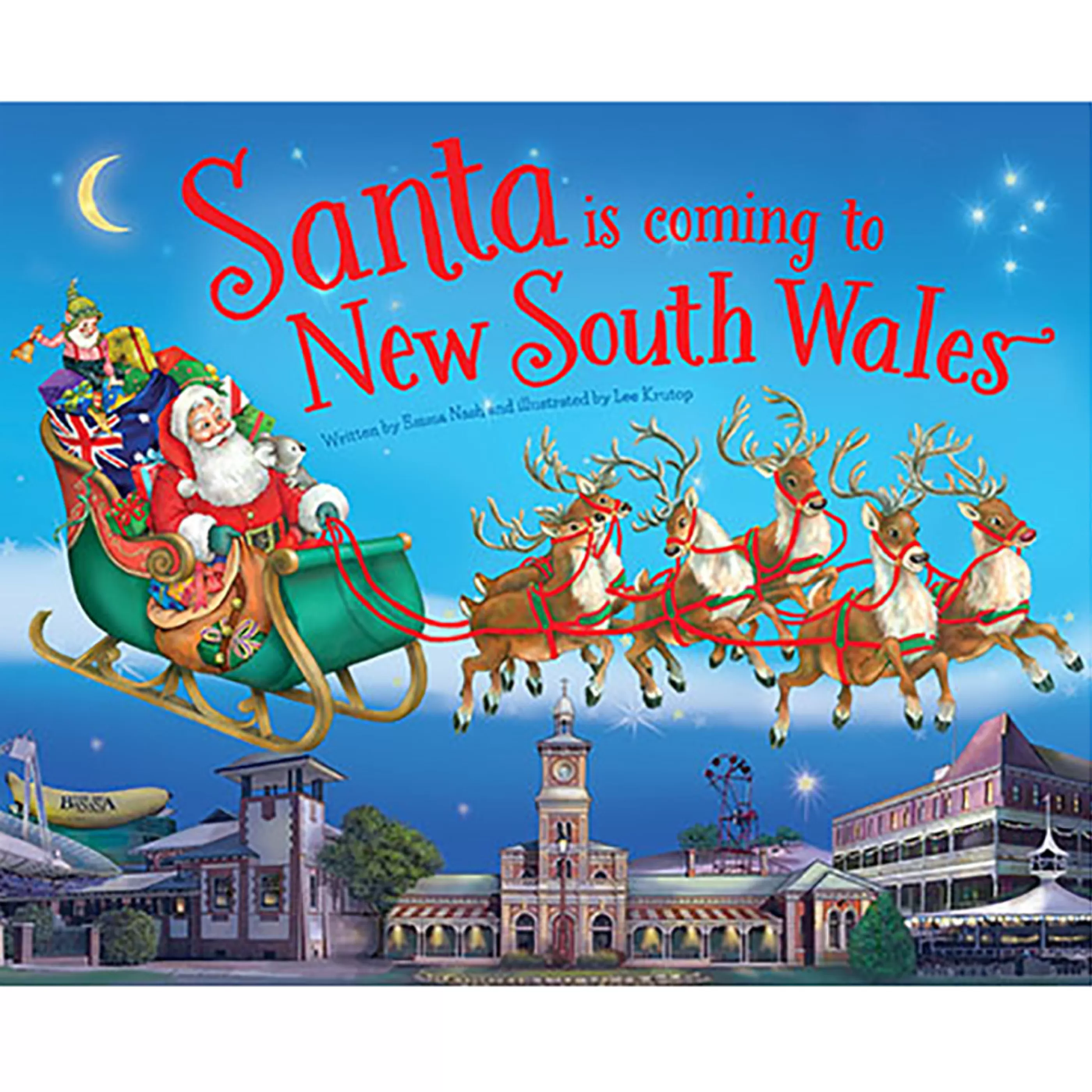 Hot * Santa Is Coming To New South Wales Book - 25Cm