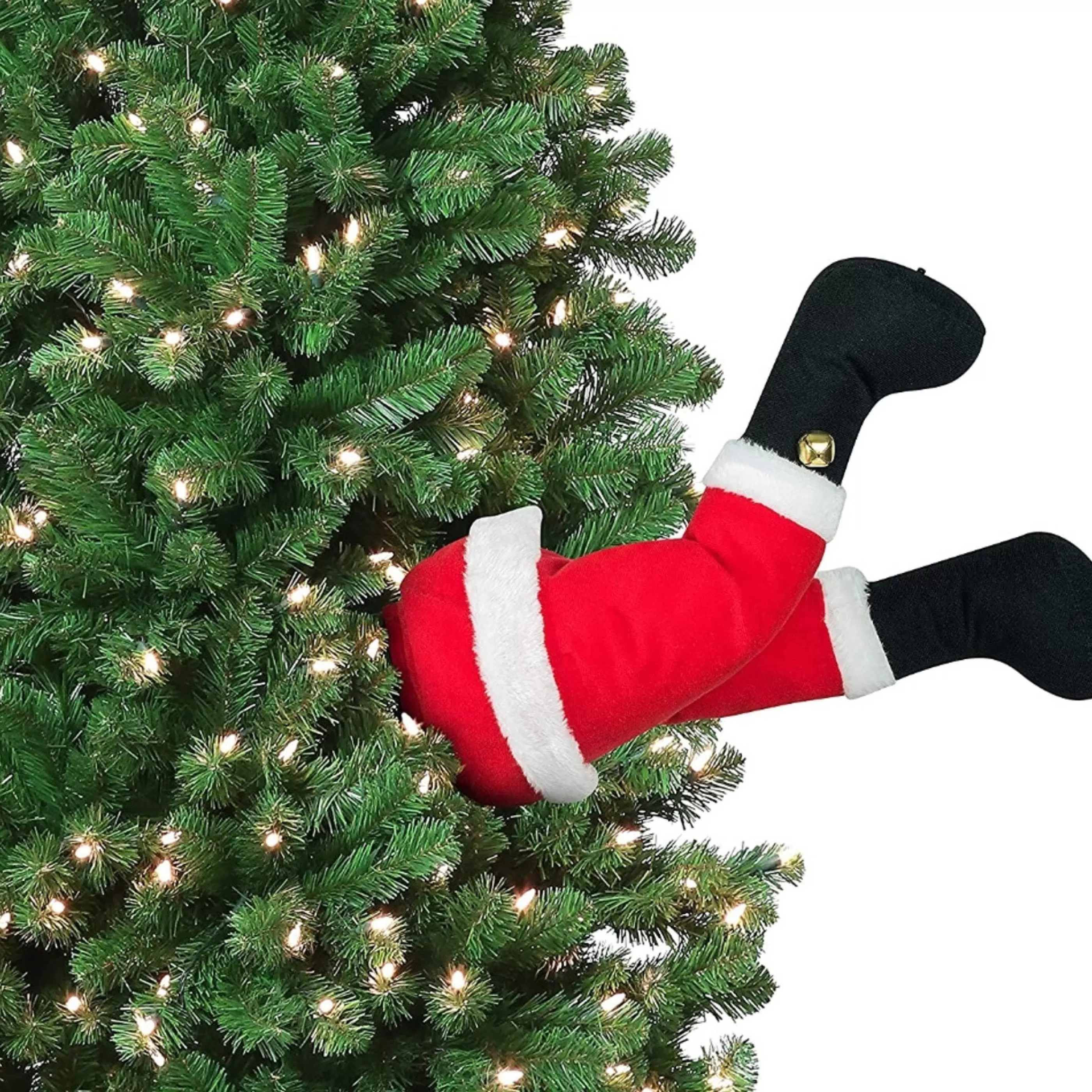 Sale * Santa Leg Christmas Kicker - 40Cm