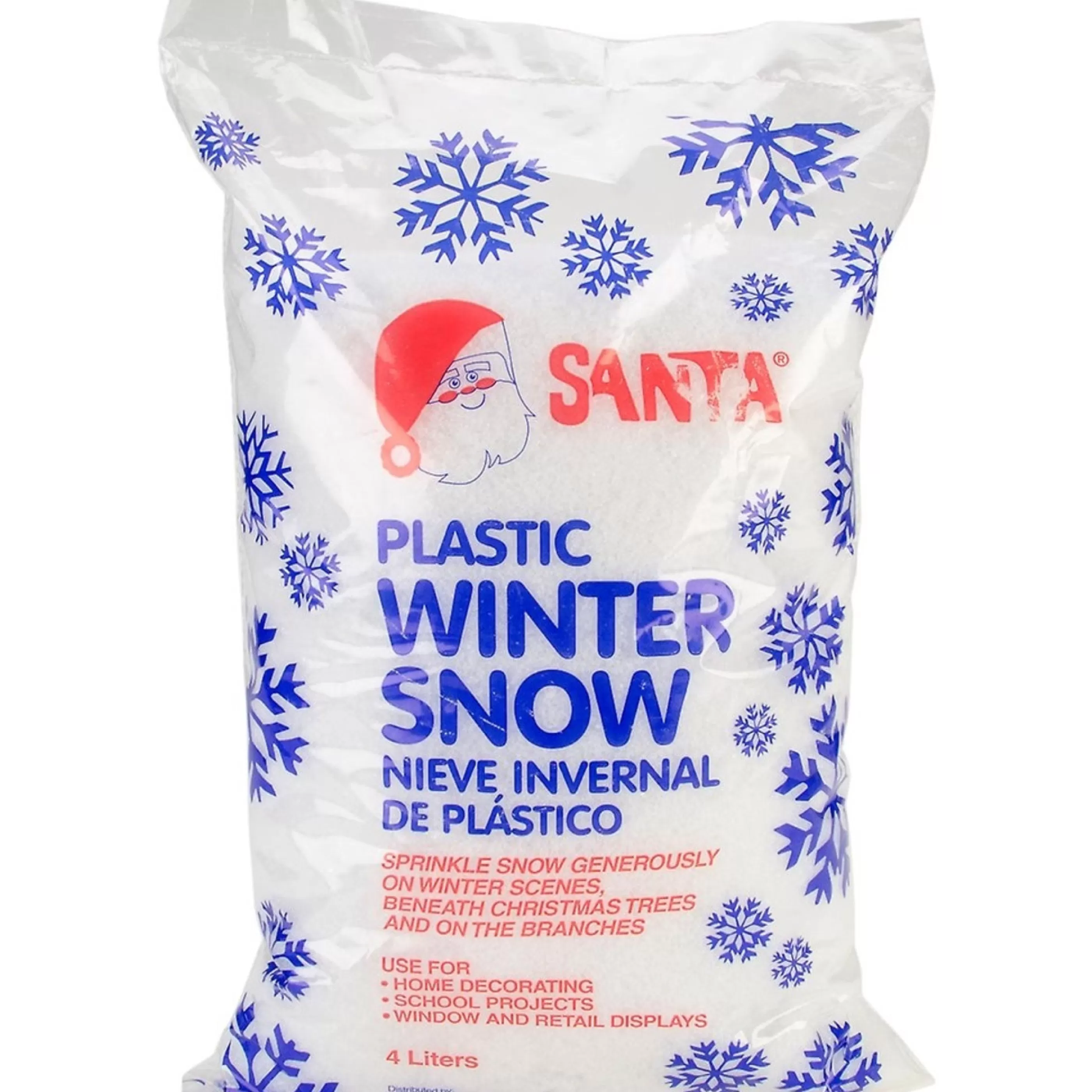 Clearance * Santa Winter Snow Flakes - 4 Litres