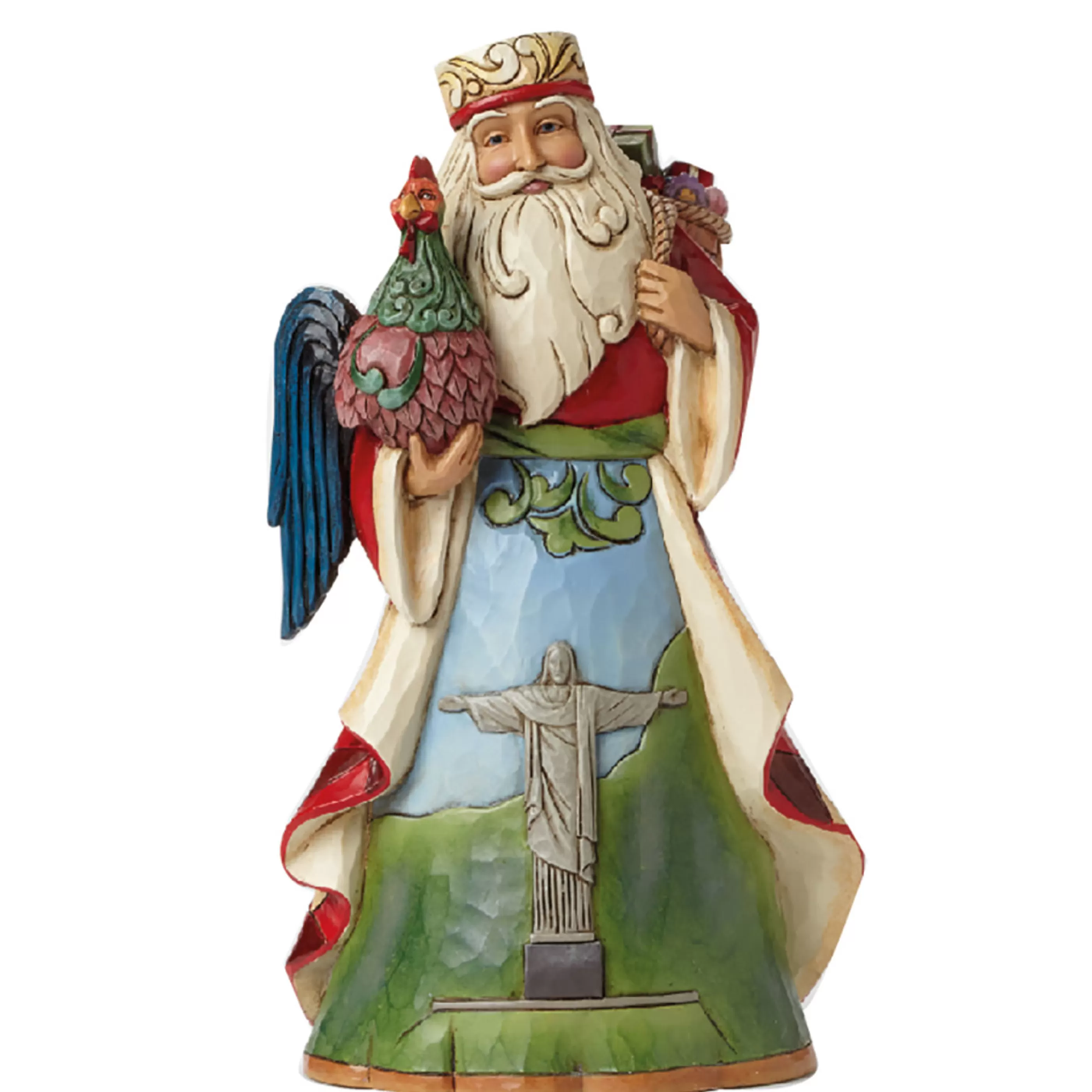 Outlet Jim Shore Santas Around The World Brazilian Santa - 18Cm