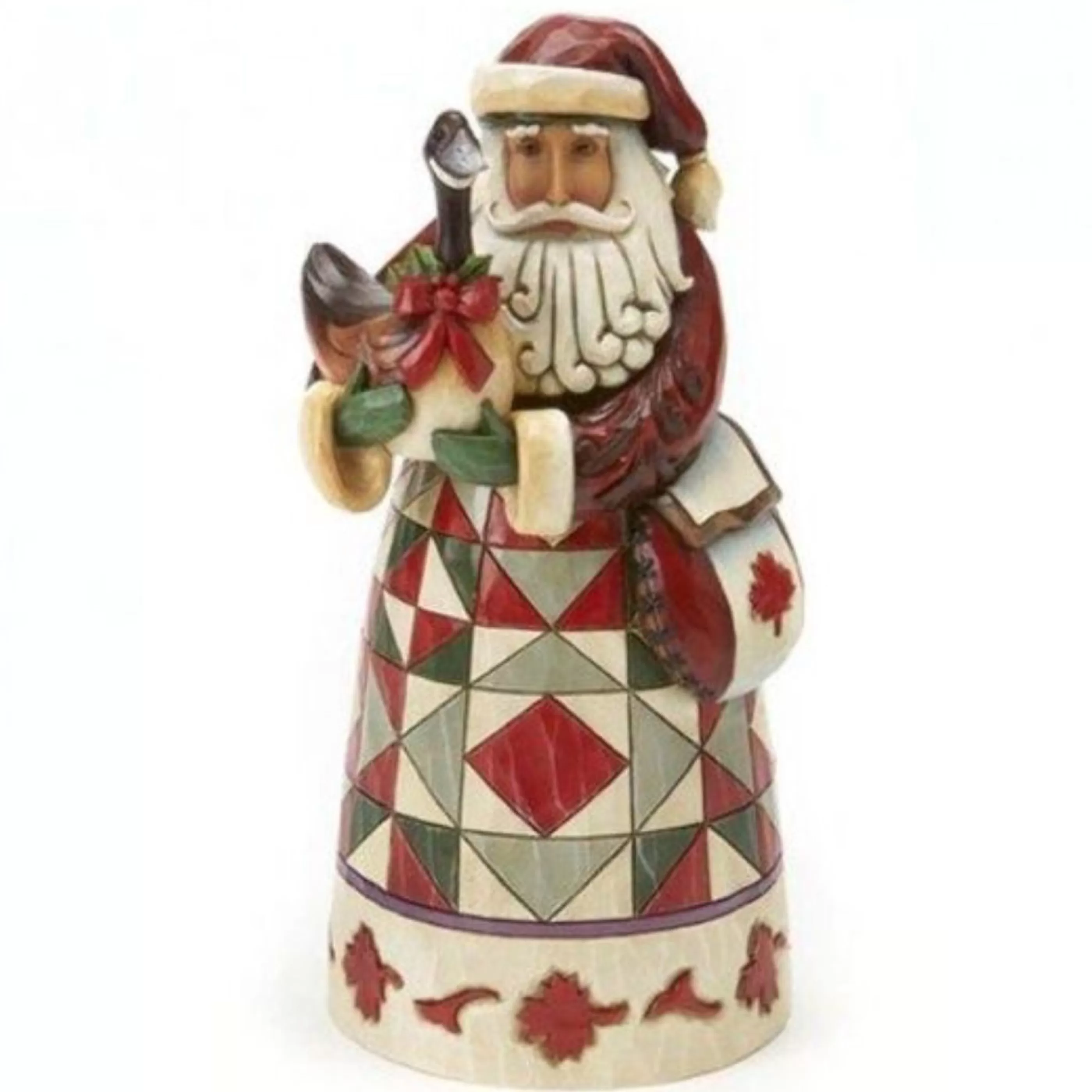 Jim Shore Table Top Decorations | Santas Around The World Canadian Santa - 18Cm