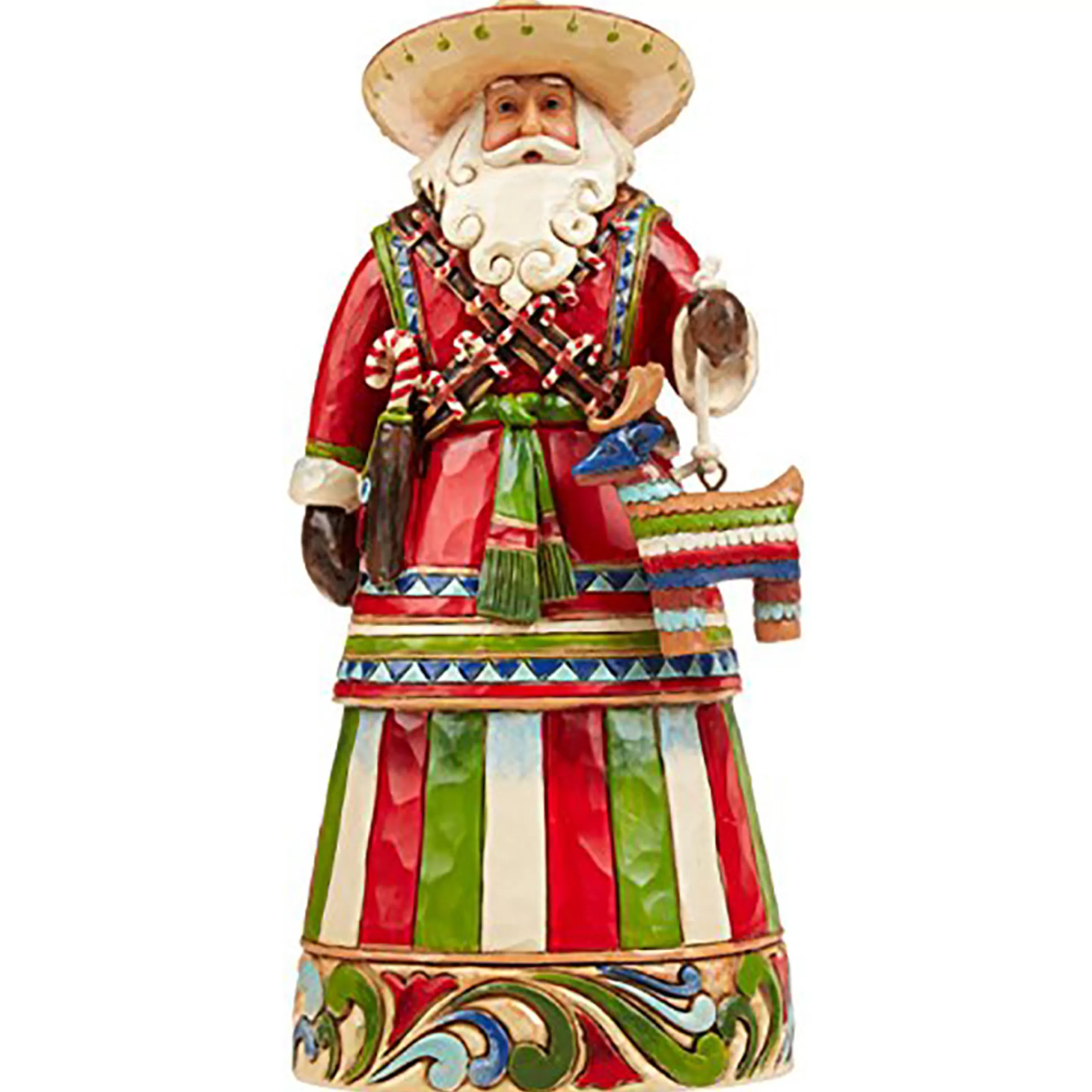 Flash Sale Jim Shore Santas Around The World Mexican Santa - 18Cm