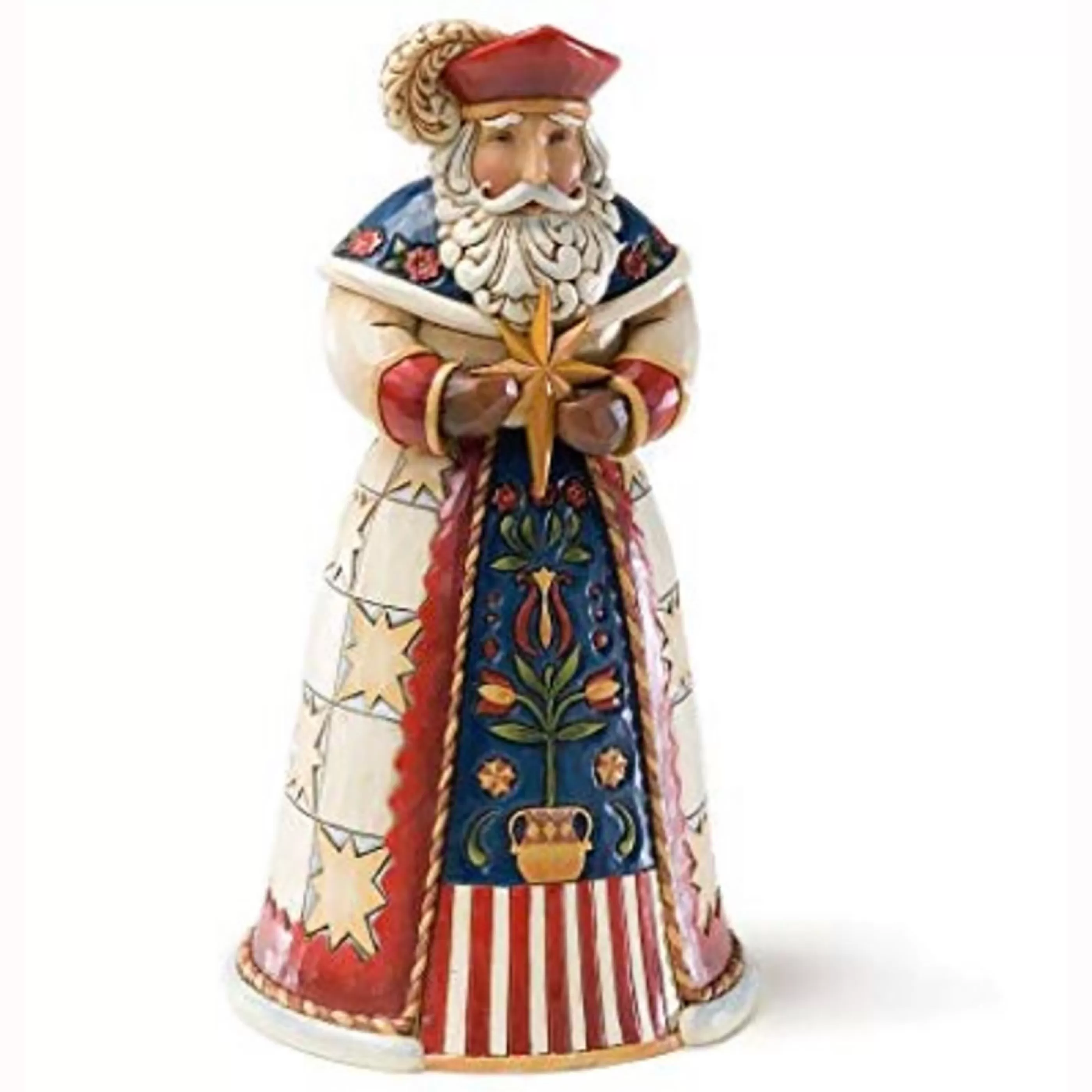 Jim Shore Table Top Decorations | Santas Around The World Polish Santa Claus - 18Cm