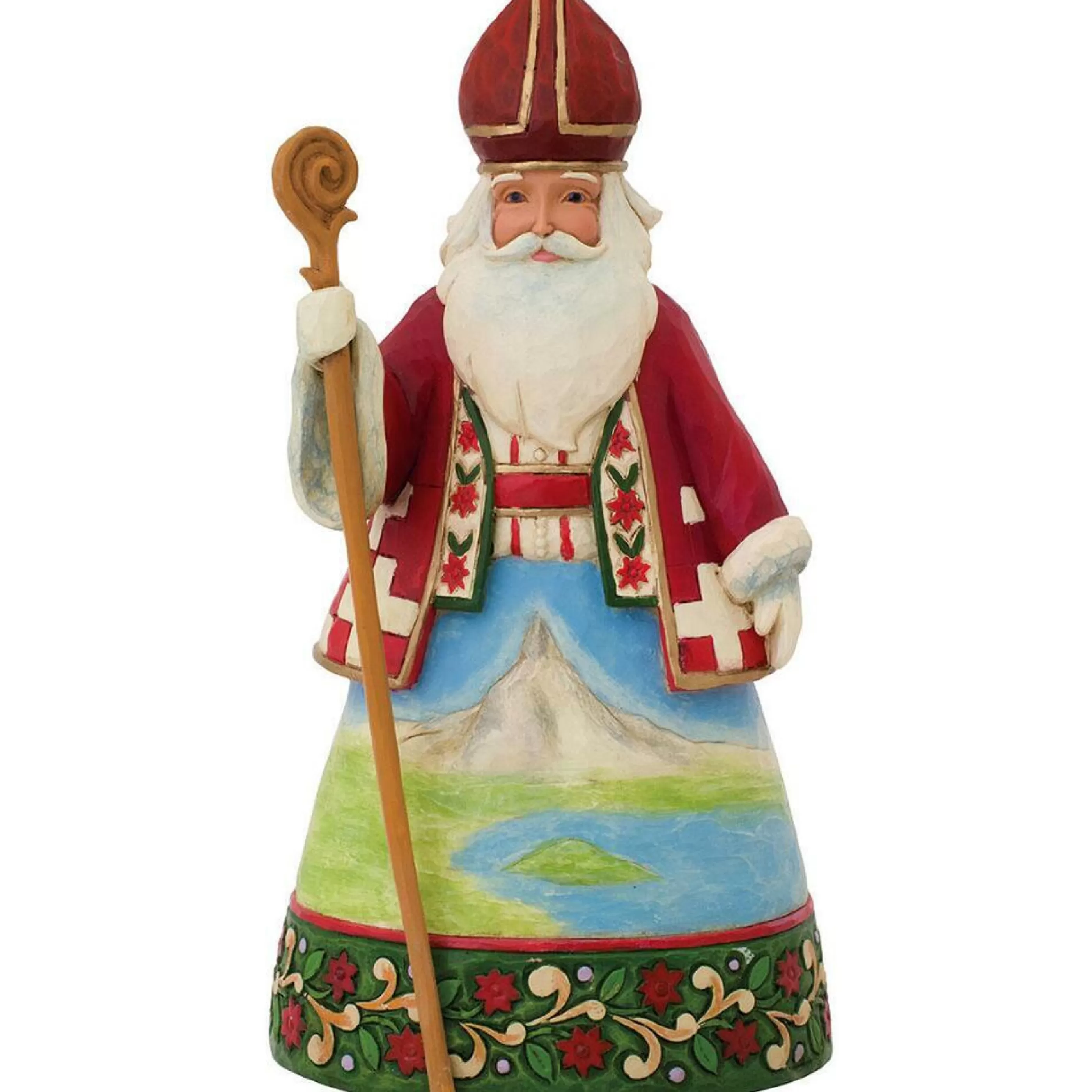 Shop Jim Shore Santas Around The World Swiss Santa - 18Cm