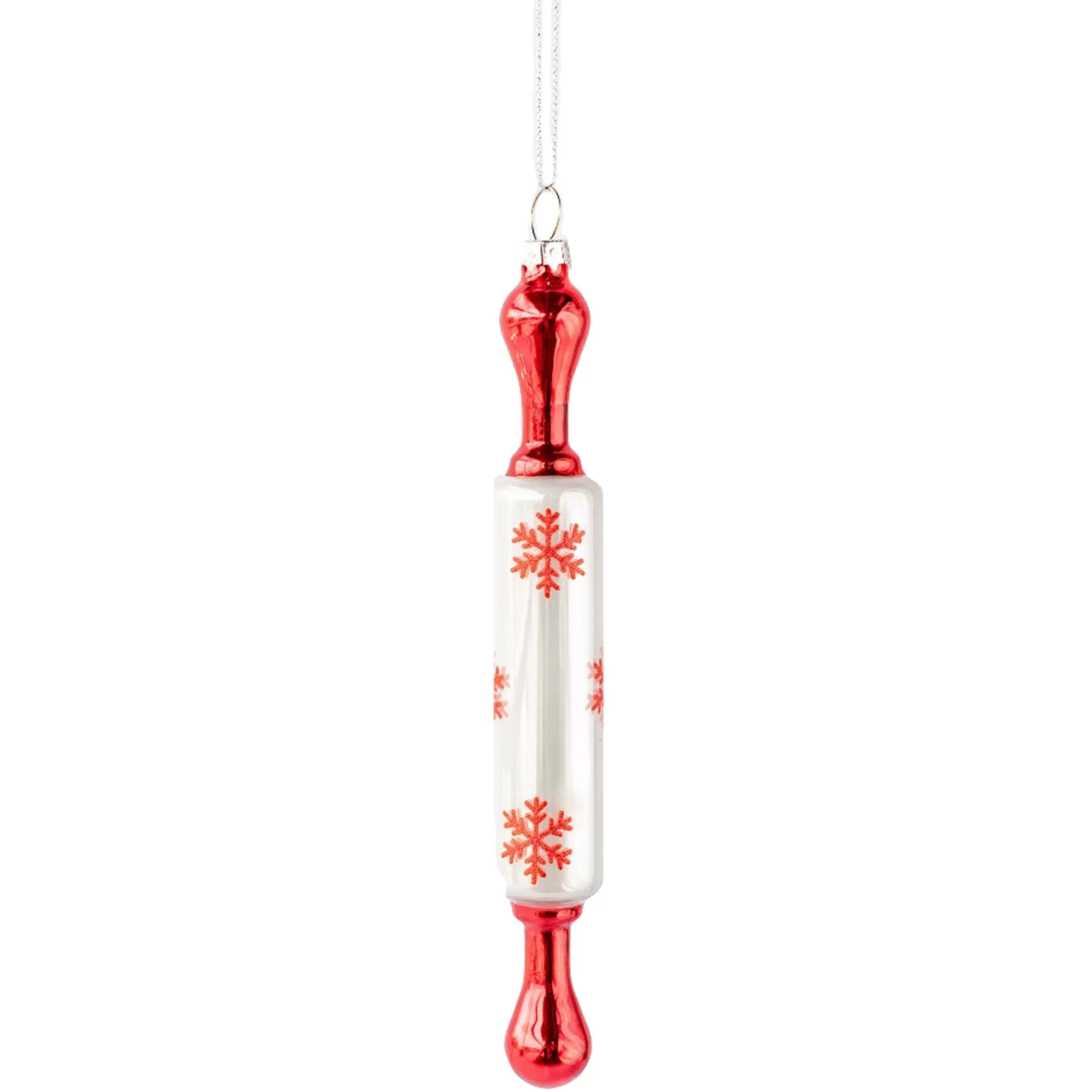 * Hanging Christmas Ornaments | Santas Pantry Rolling Pin Ornament - 18Cm