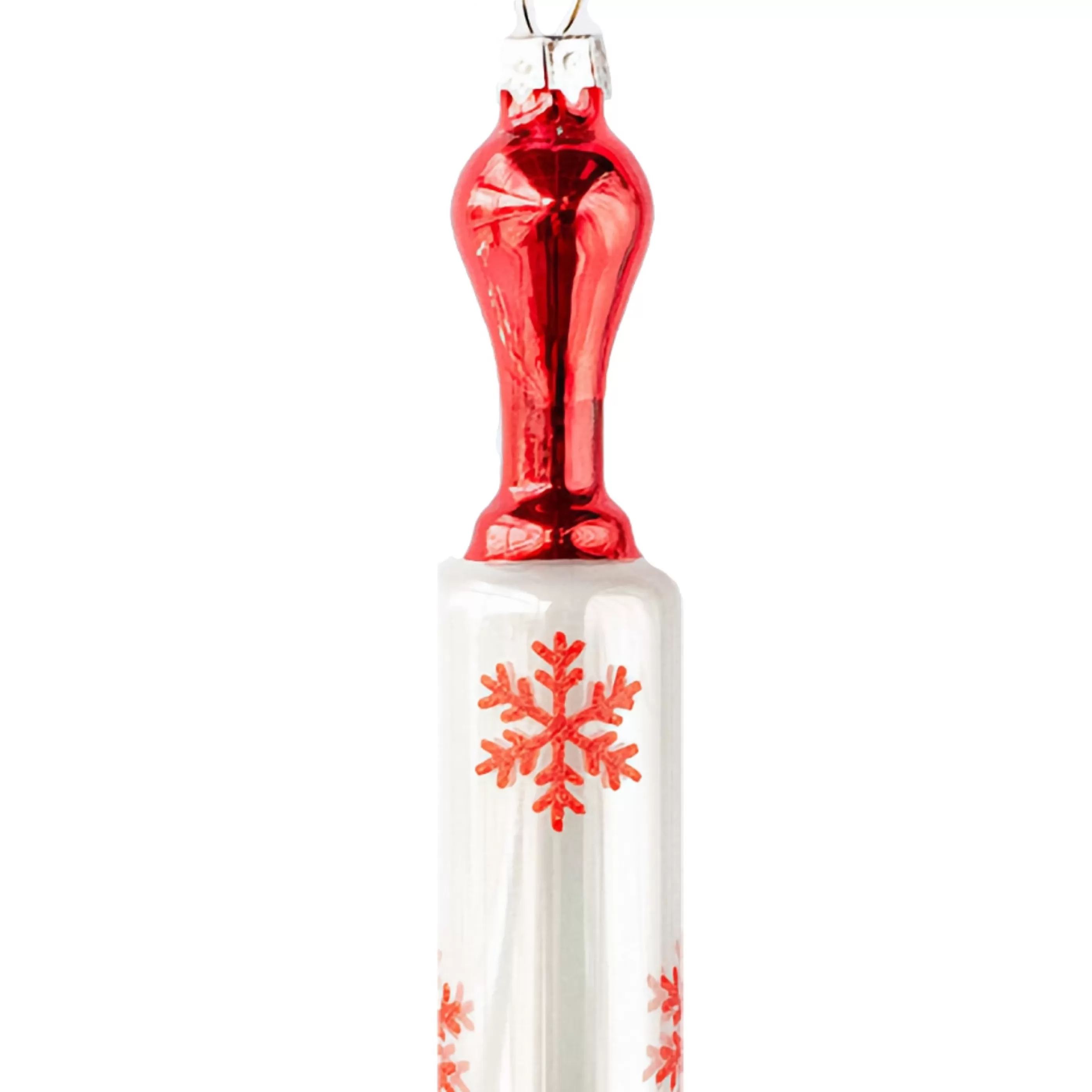 * Hanging Christmas Ornaments | Santas Pantry Rolling Pin Ornament - 18Cm