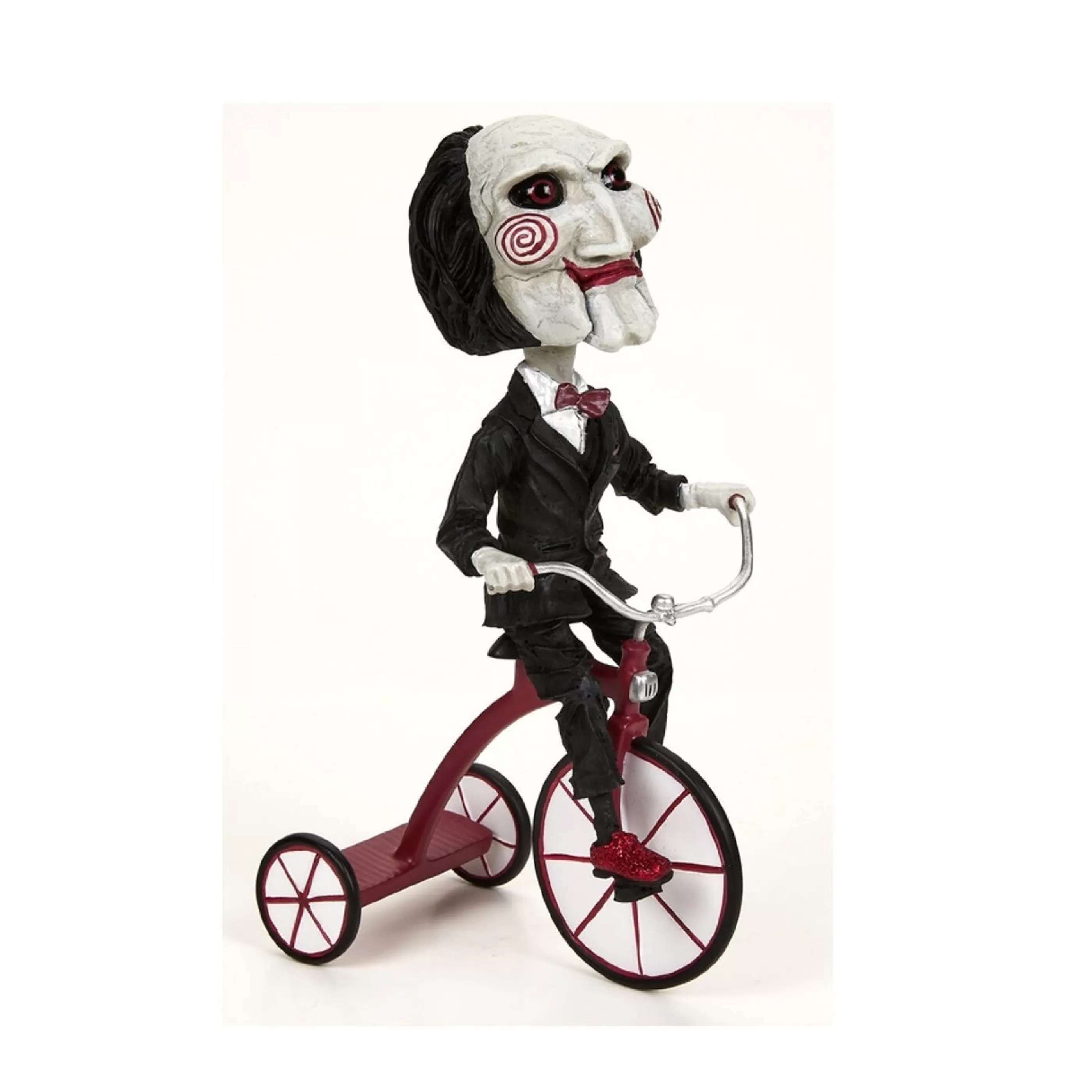 Hot NECA Collectibles and Halloween Figurines Saw Movie Puppet On Tricycle Head Knocker - 20Cm