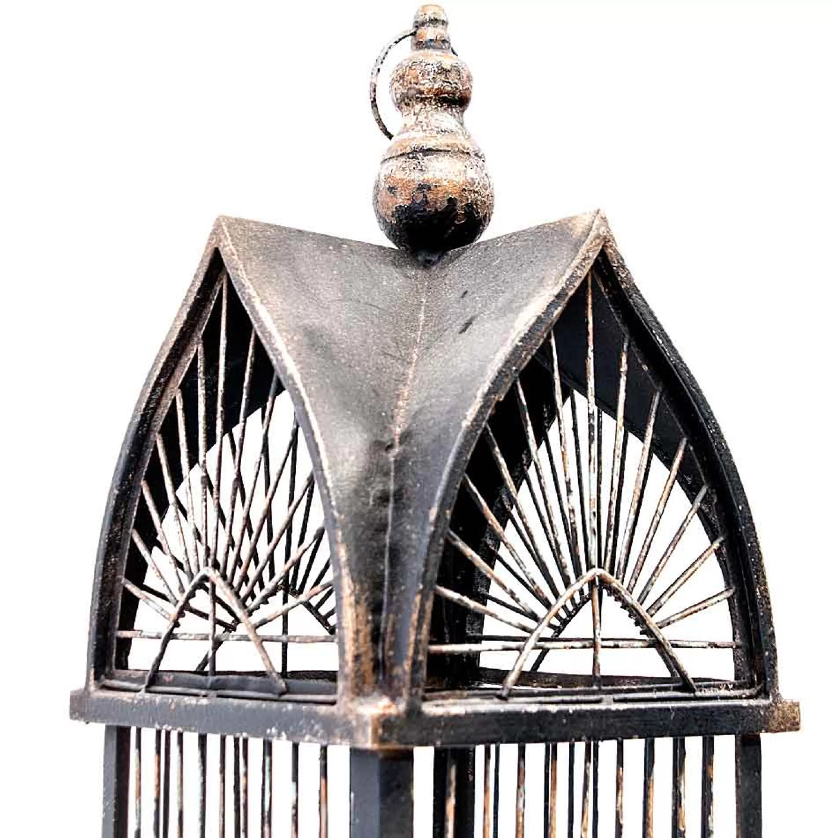 * Birds & Butterflies | Silver Bird Cage - 81Cm