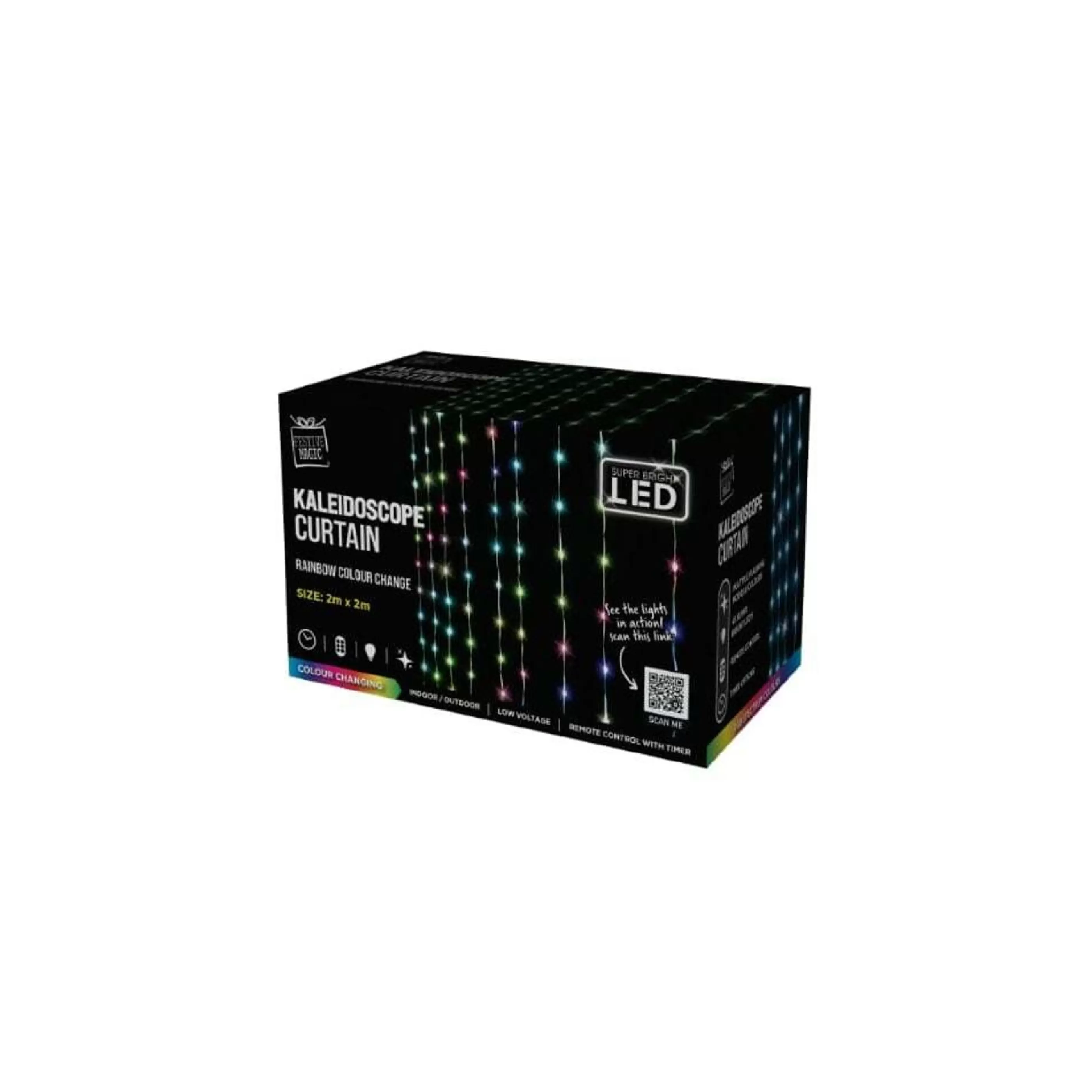 Best Sale * Smart Led Flex Wire Rainbow Curtain (Remote Control) - 2M