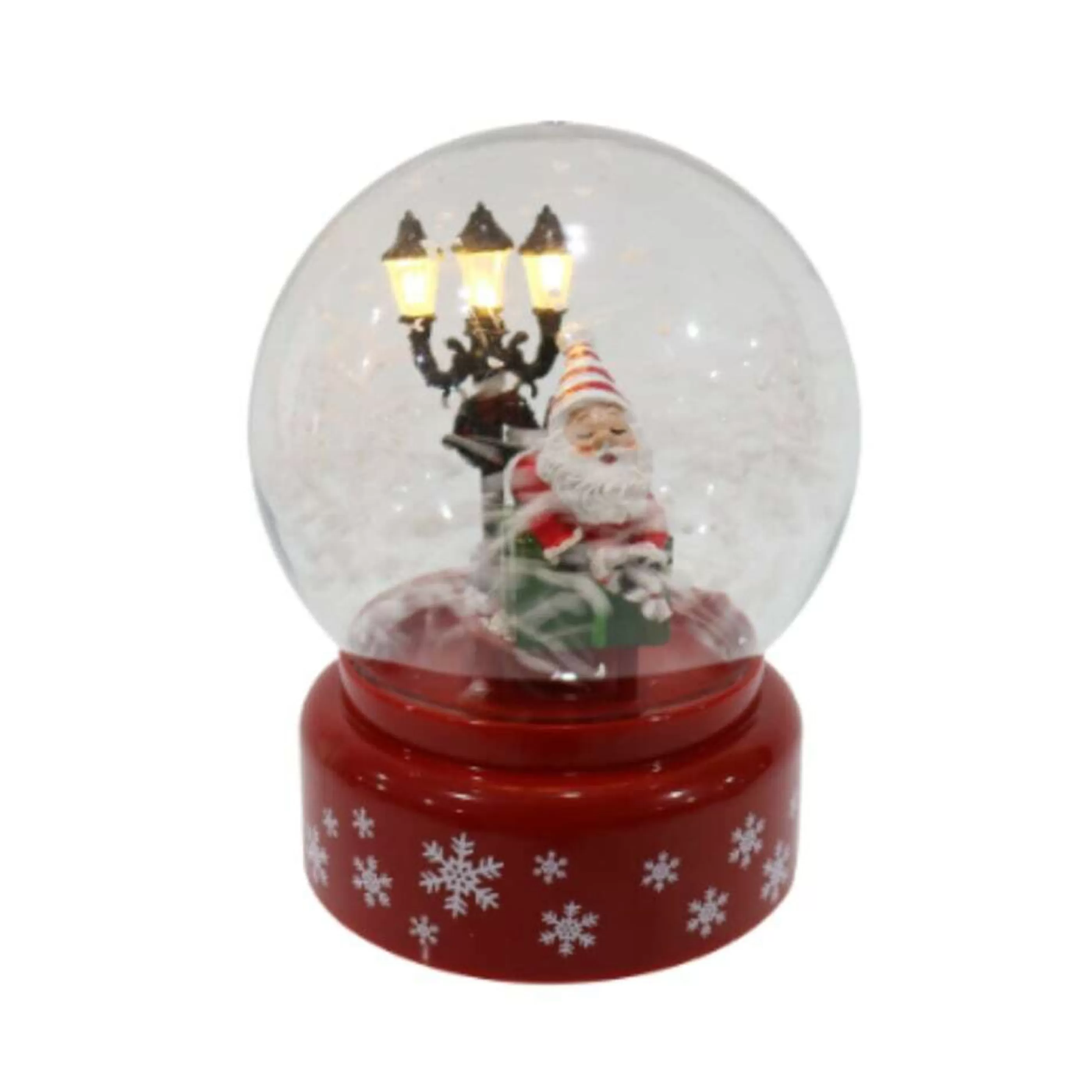 Store * Snowing Musical Santa Snow Globe (4 Styles) - 18Cm