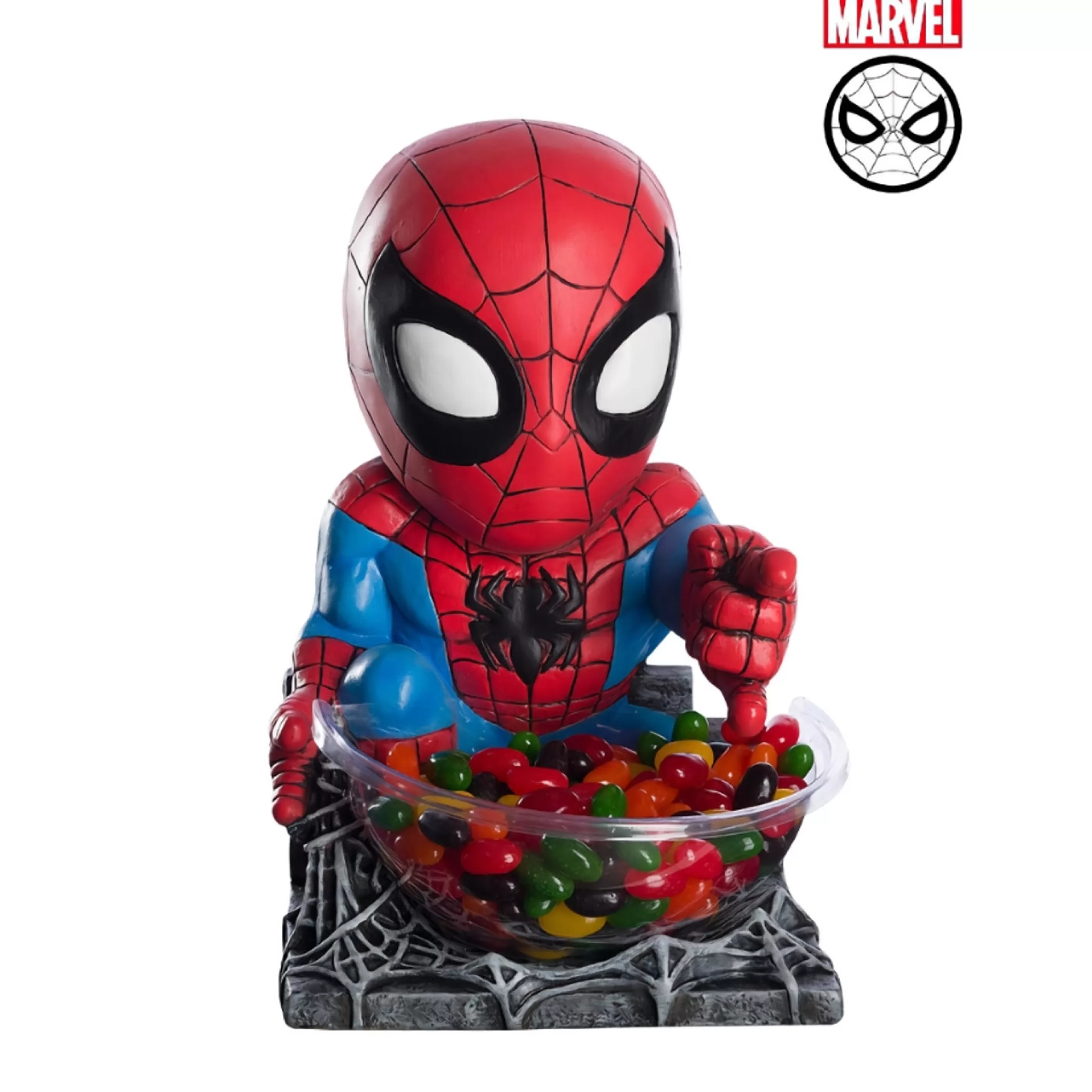 * Table Top Decorations | Spiden-Man Mini Candy Bowl Holder - 28Cm