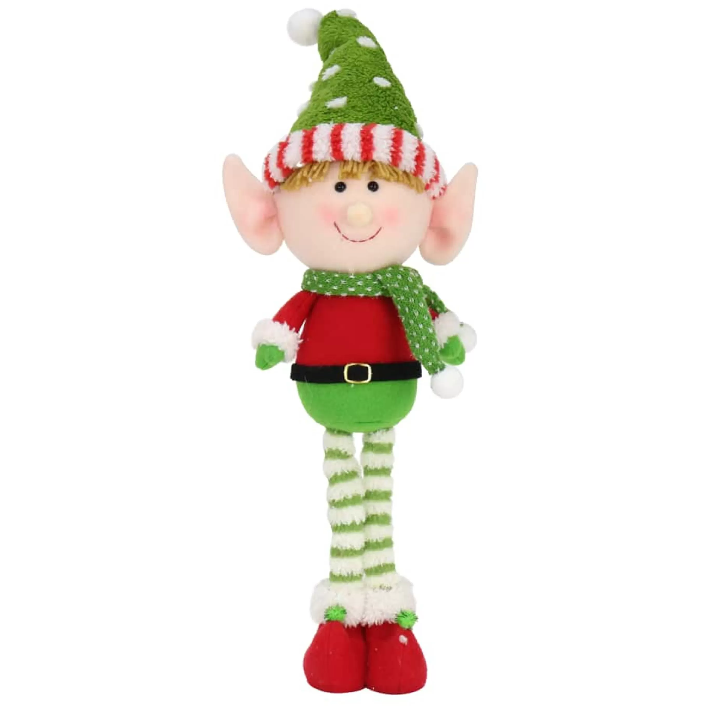 Shop * Standing Christmas Elf With Big Head (2 Designs) - 55Cm