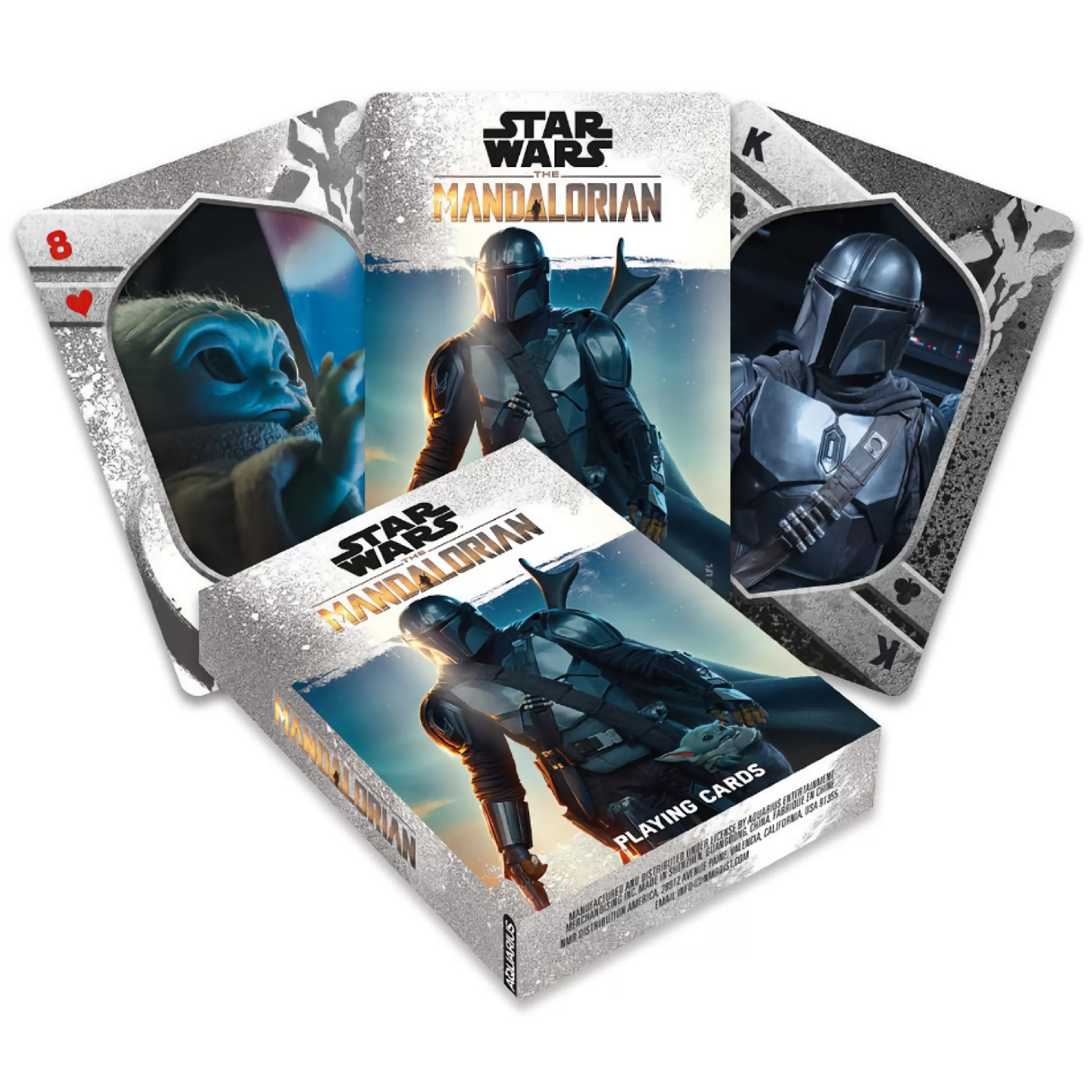 Online Disney Christmas Decorations Star Wars Mandalorian Playing Cards