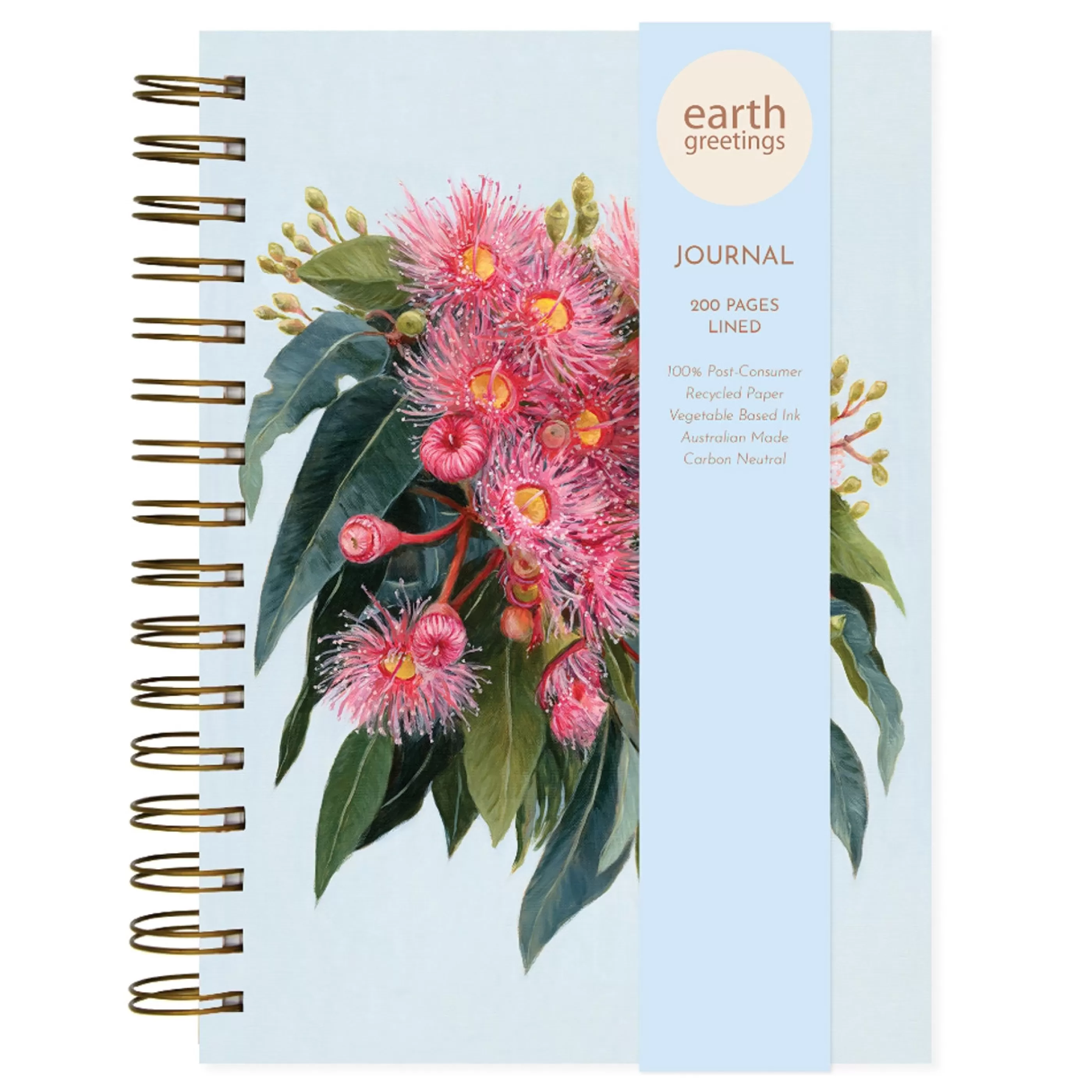 Clearance * Summer Gumflowers A5 Journal (Lined)