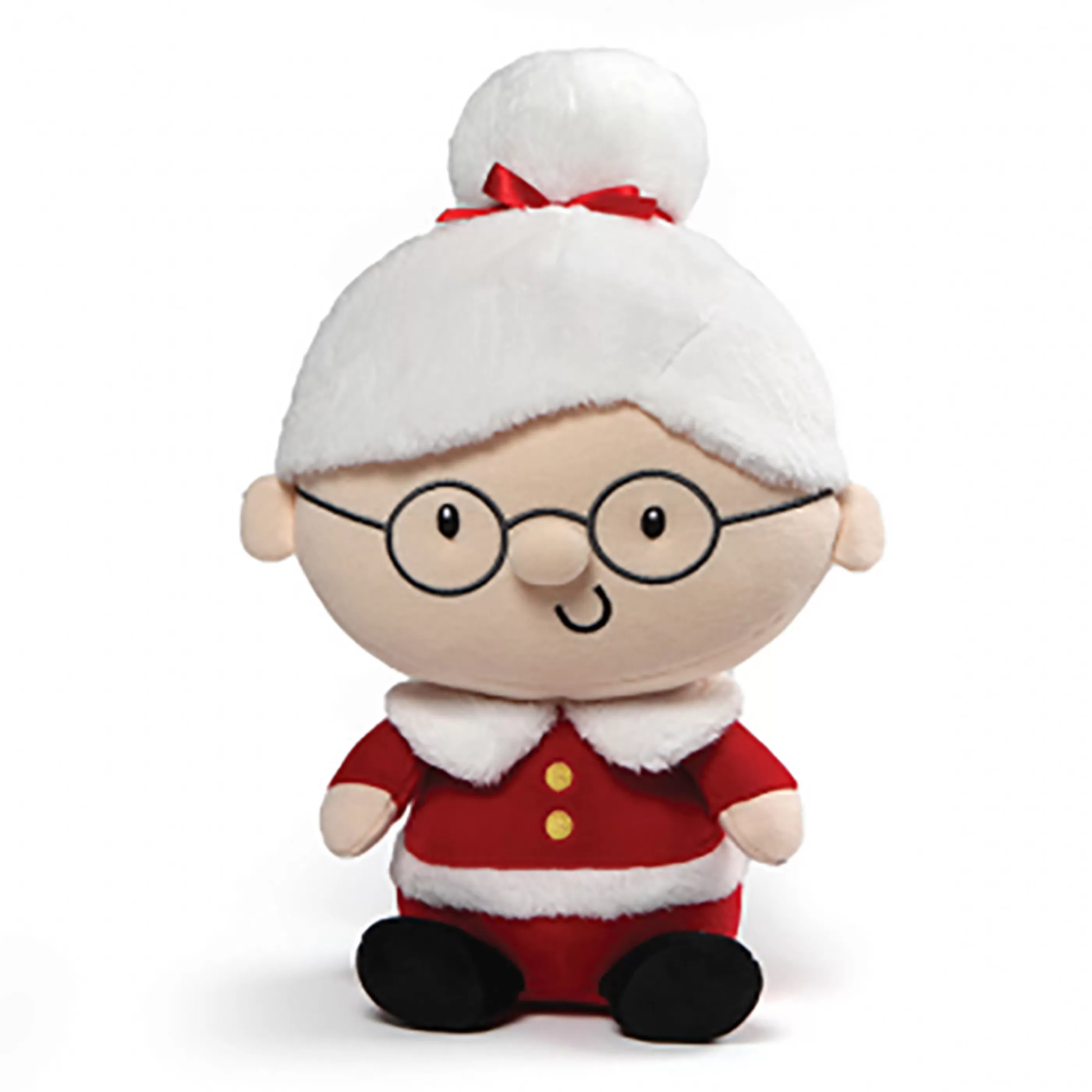 Best Sale * Super Cute And Rosey Plush Mrs Claus - 18Cm