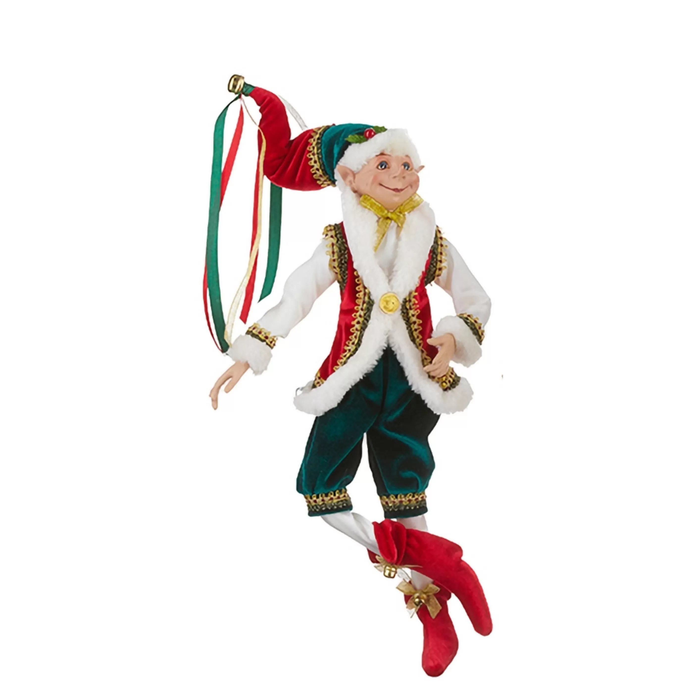 New RAZ Imports Traditional Jester Christmas Elf (2 Styles) - 40.5Cm