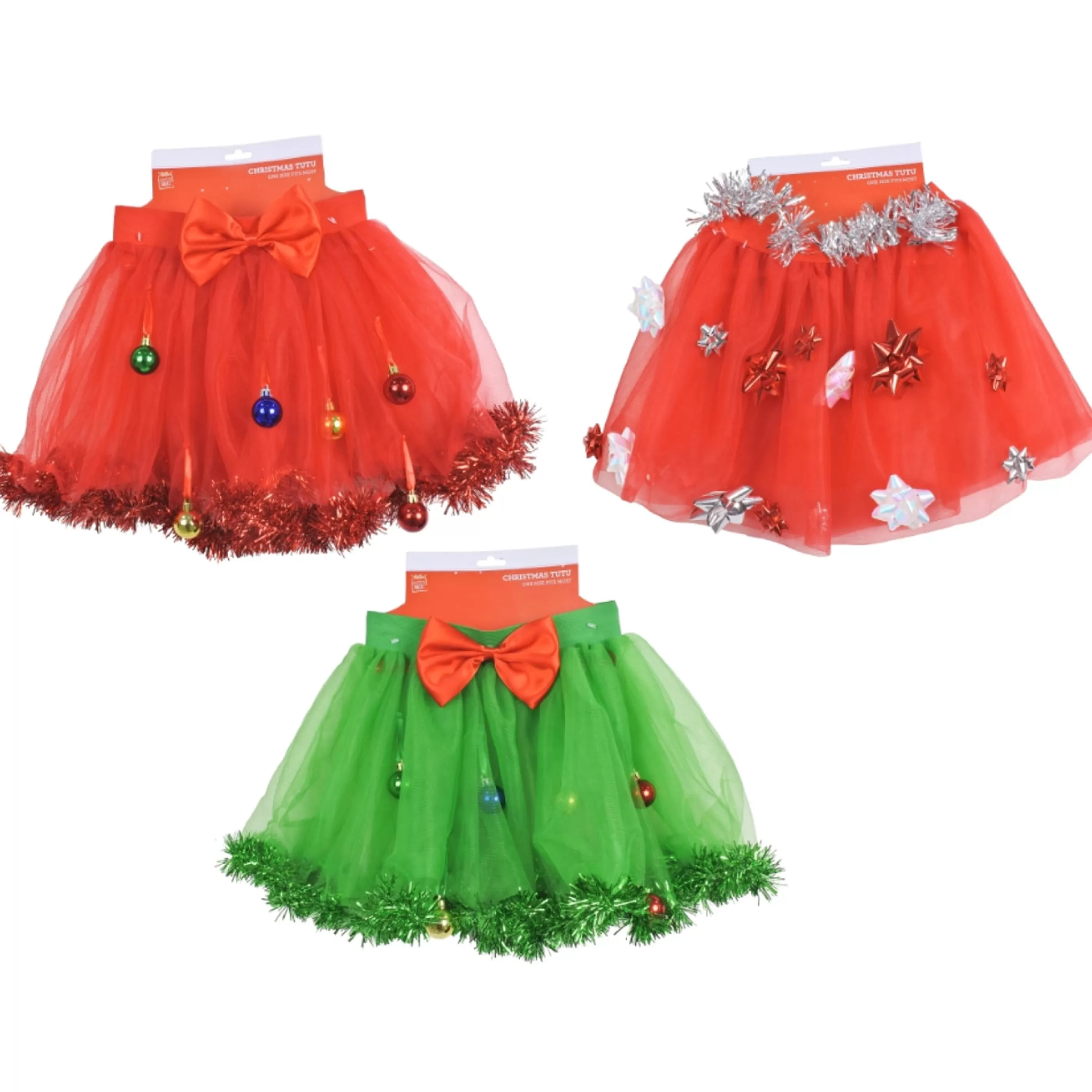 Cheap * Tutu Tinsel And Bells Girls (3 Styles)