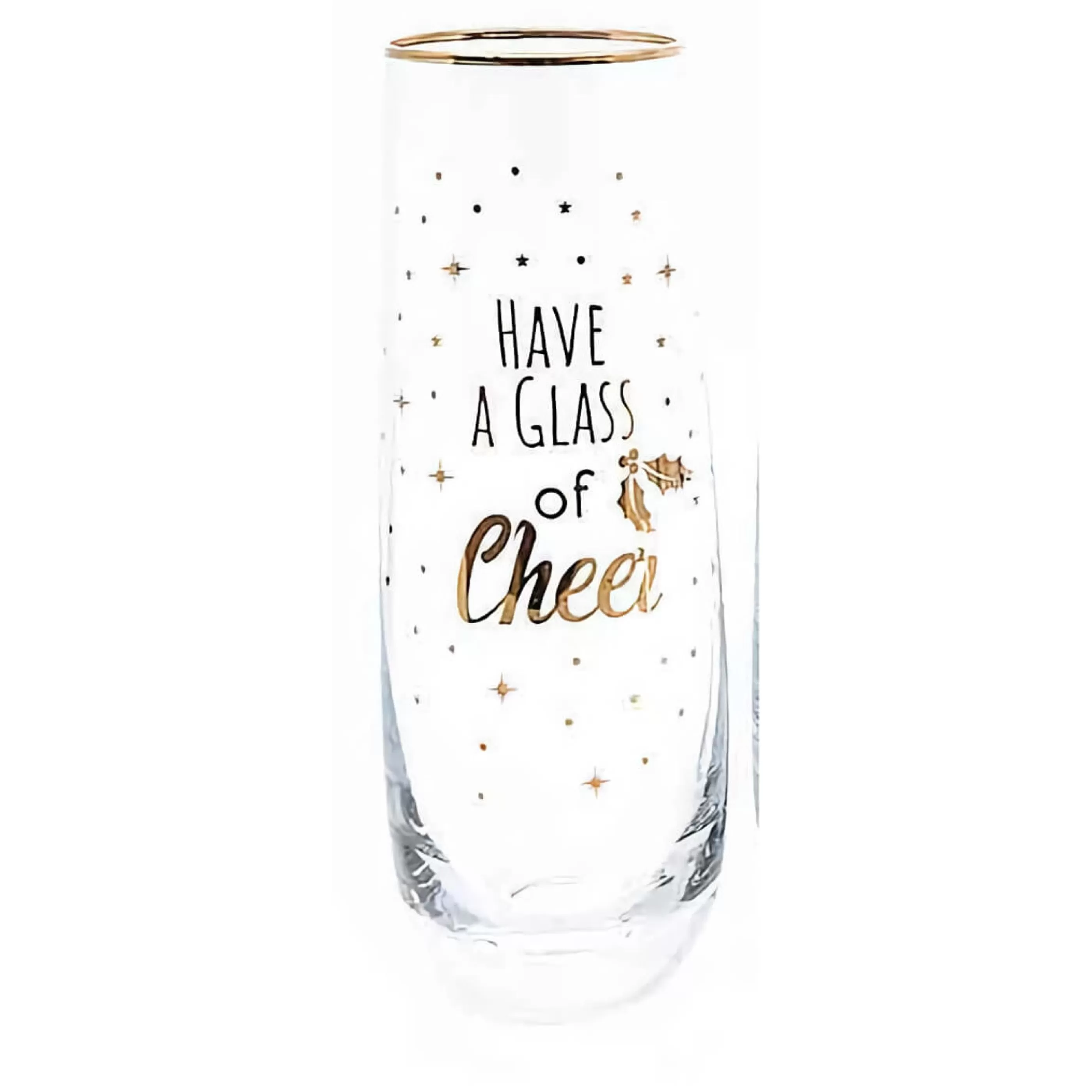 Cheap Ladelle Ashdene Twinkle A Glass Of Cheer Stemless Champagne Glass