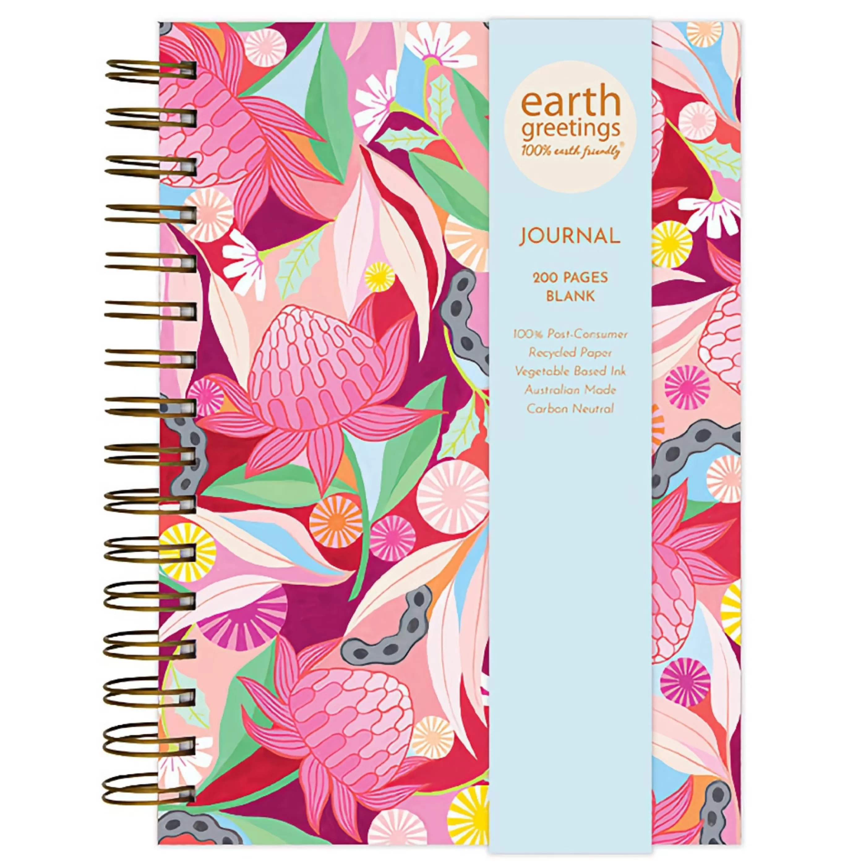 Cheap * Waratah Whirl A5 Journal (Blank) - 21.5Cm