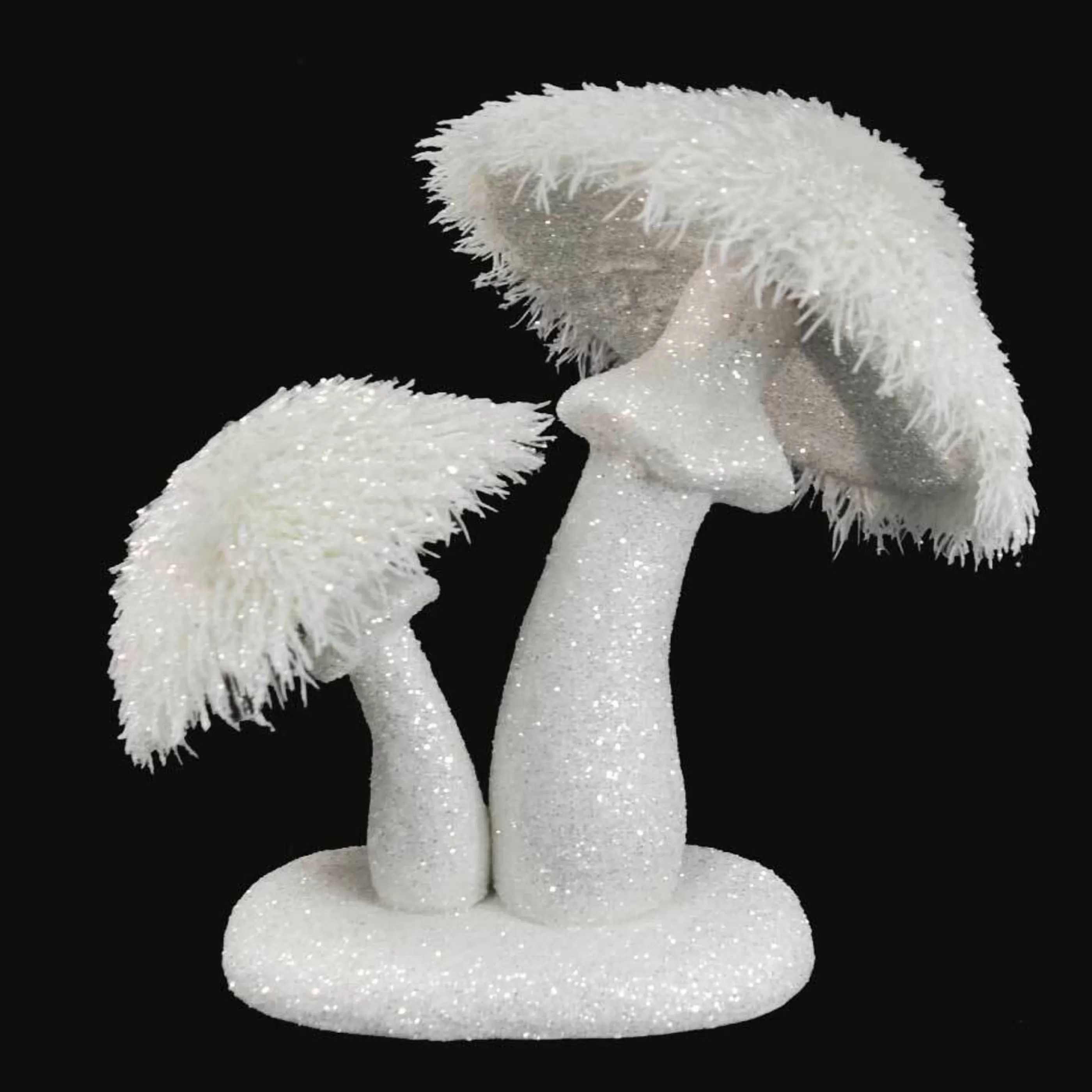 * Table Top Decorations | White Mushroom Decor - 25Cm