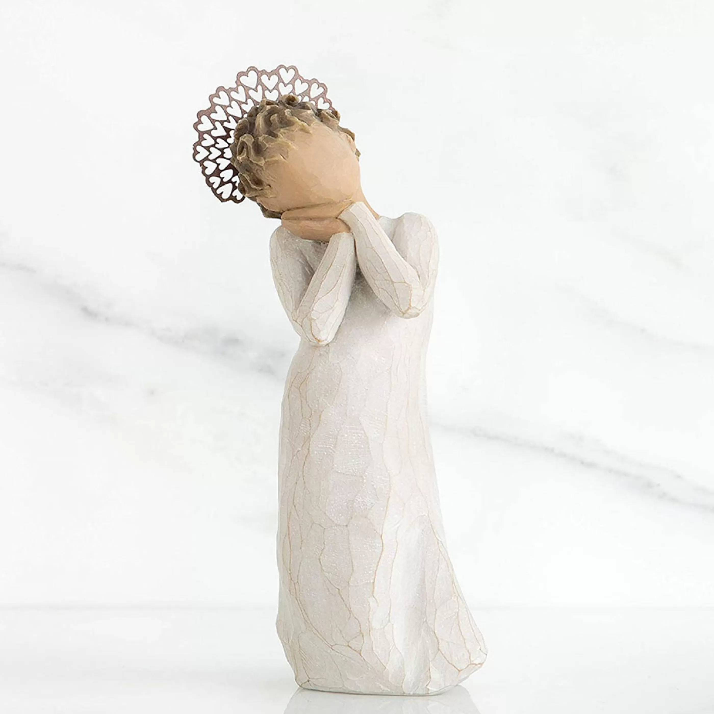 Willow Tree Table Top Decorations | - Angel Love Figurine - 13Cm