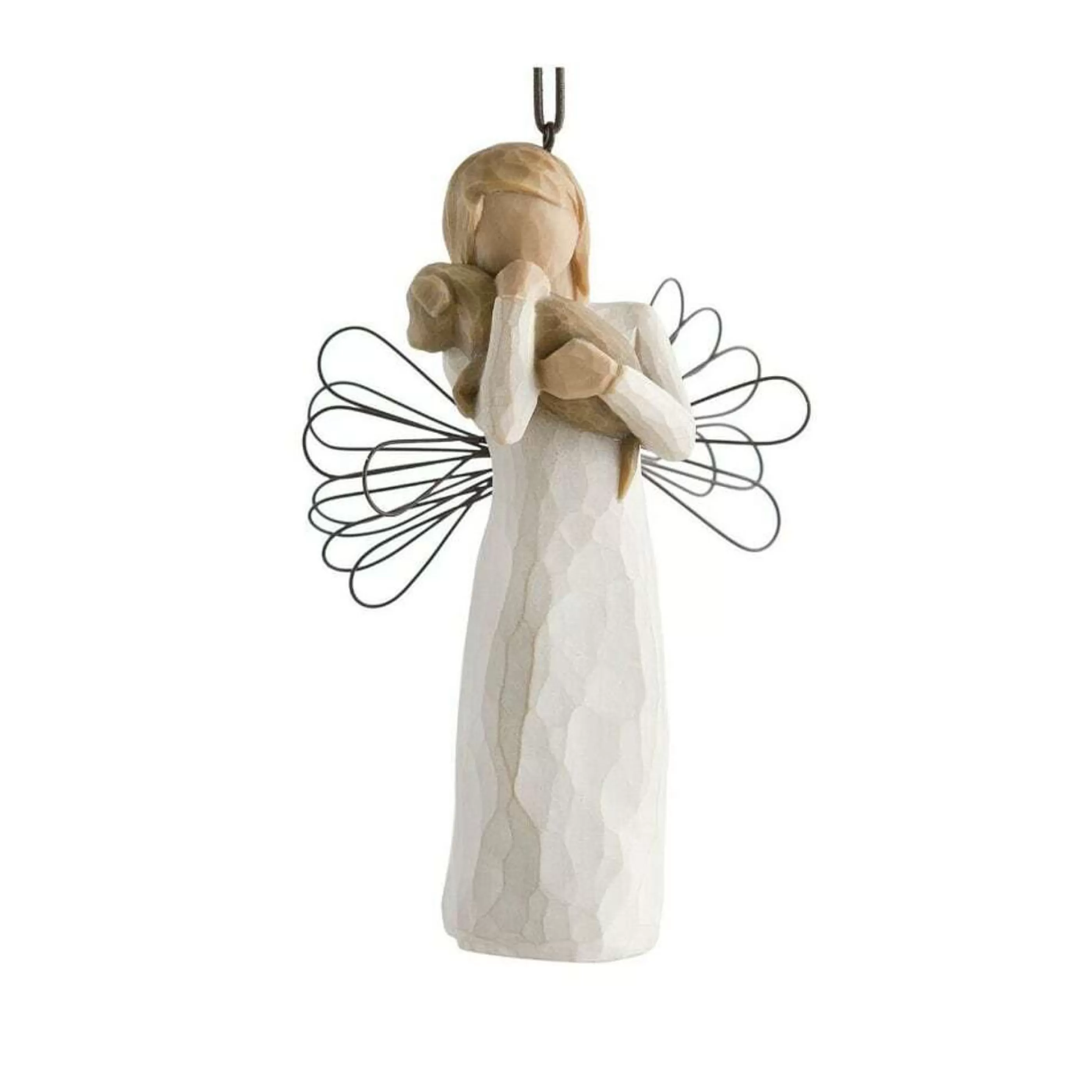 Willow Tree Hanging Christmas Ornaments | - Angel Of Friendship Ornament - 13Cm