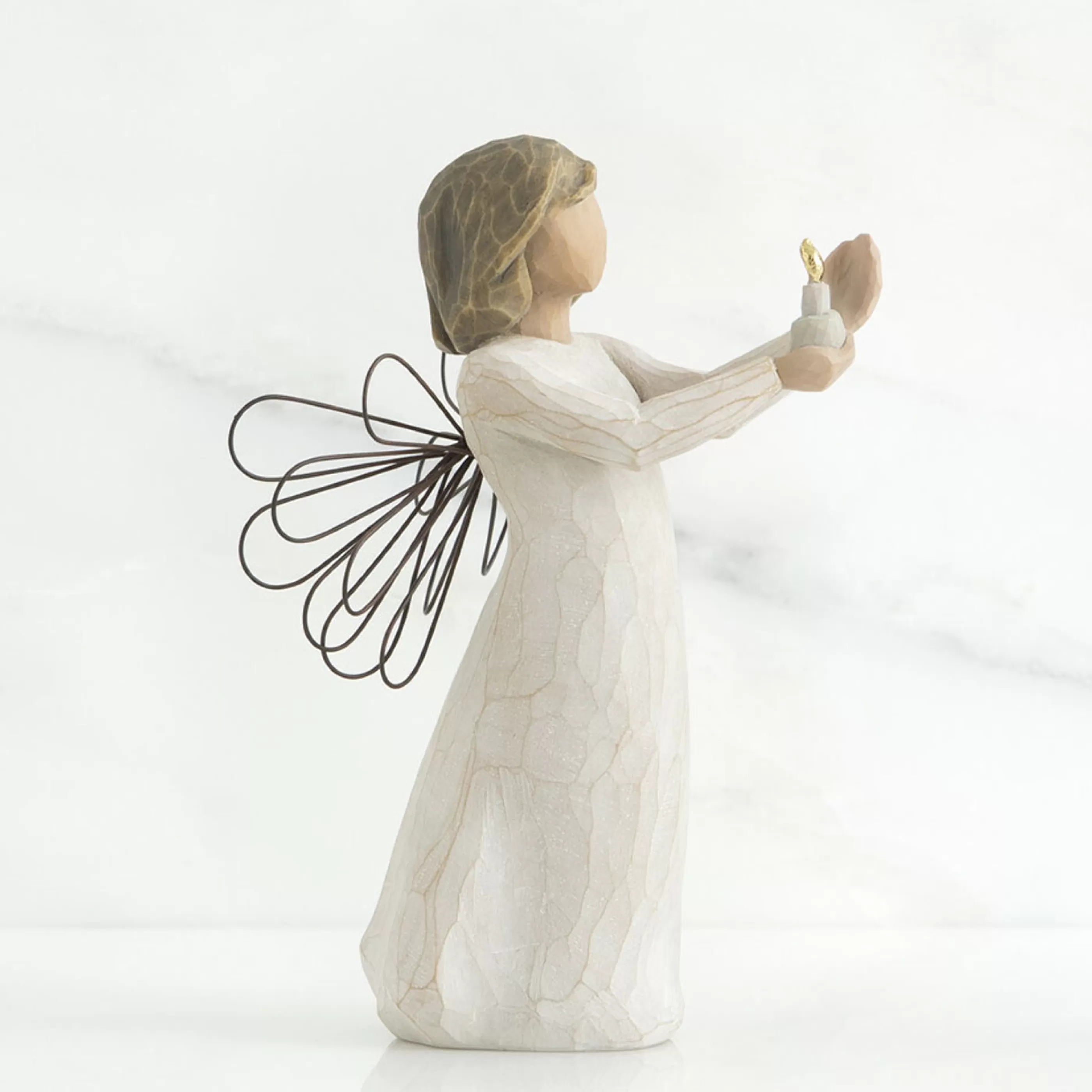 Willow Tree Table Top Decorations | - Angel Of Hope Figurine - 14Cm