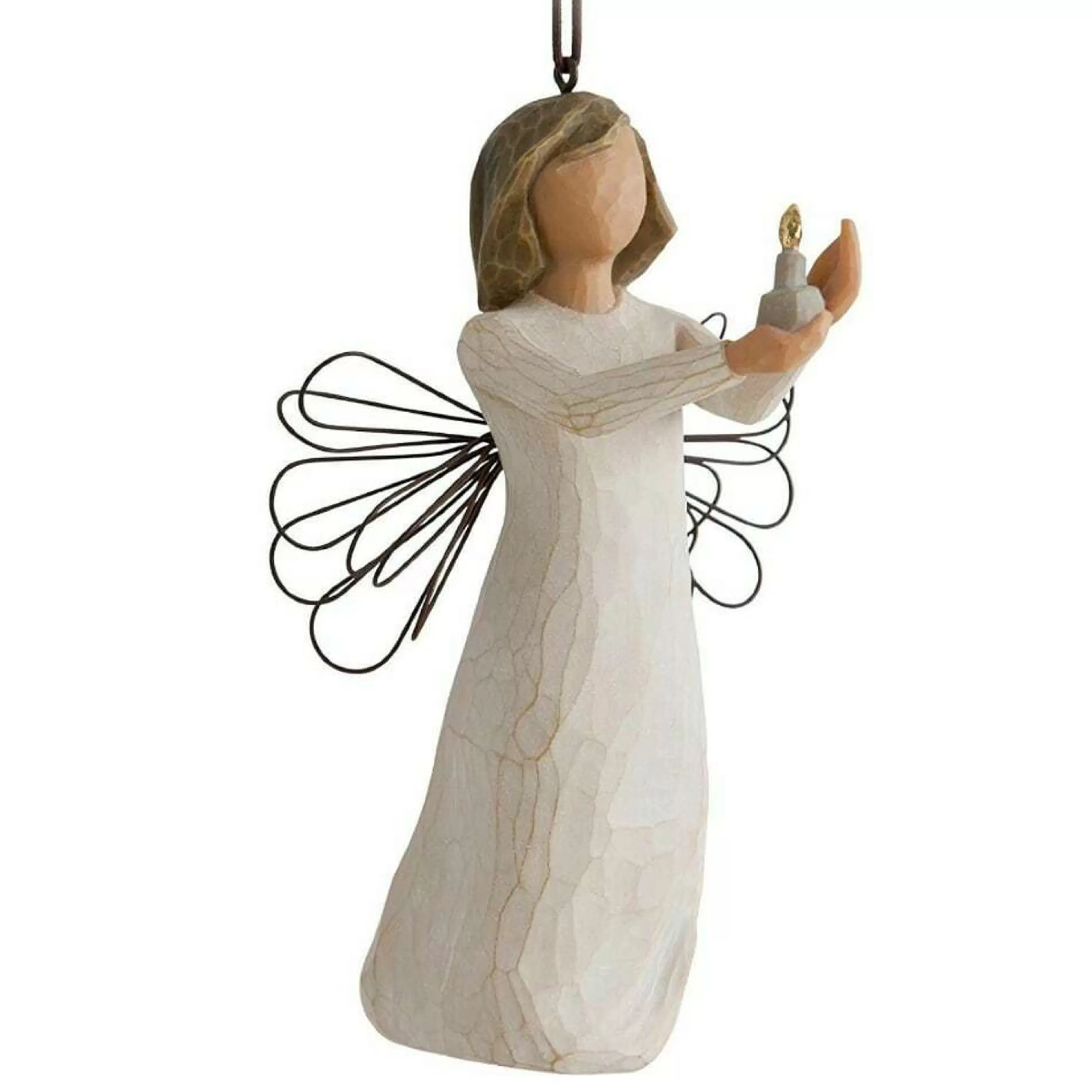 Willow Tree Hanging Christmas Ornaments | - Angel Of Hope Ornament - 13Cm