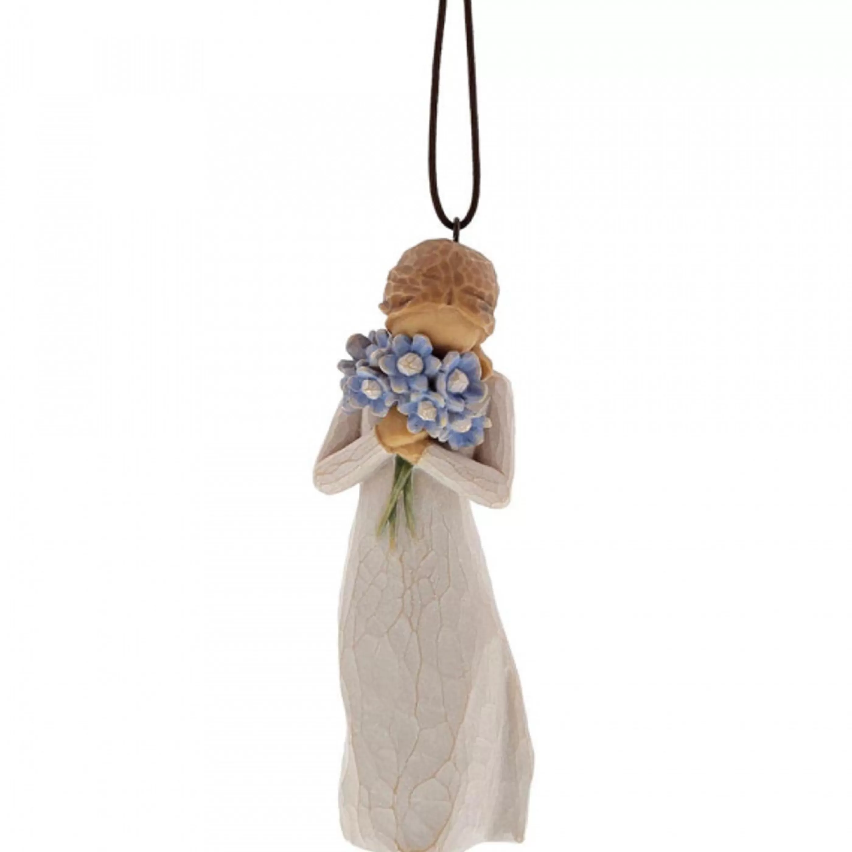 Willow Tree Hanging Christmas Ornaments | - Forget-Me-Not Ornament - 10.5Cm