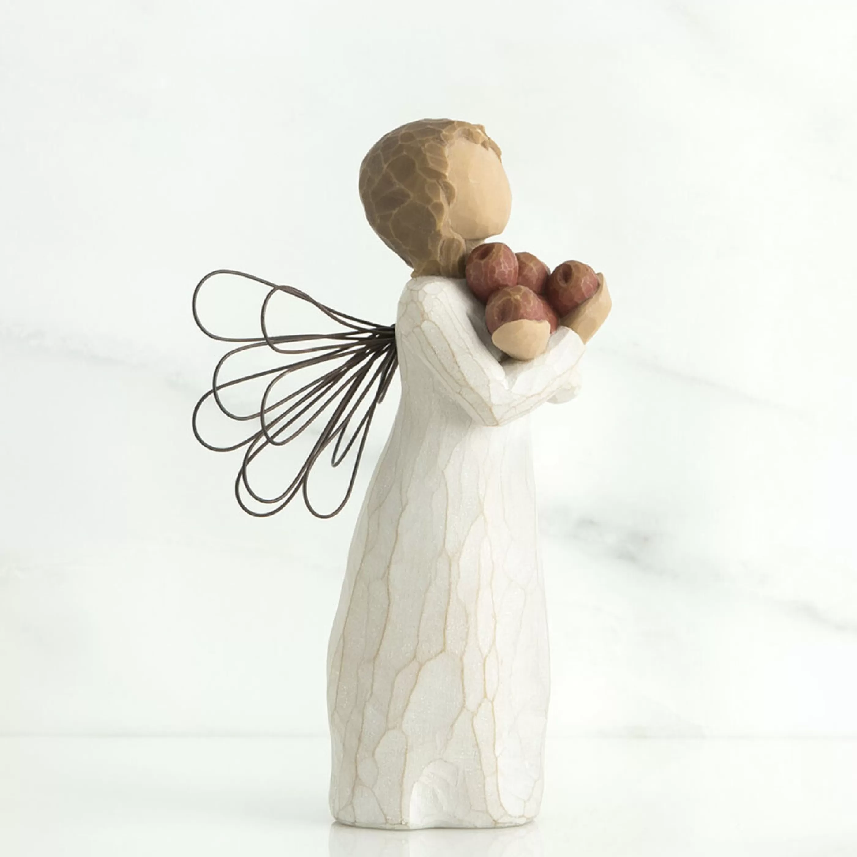 Willow Tree Table Top Decorations | - Good Health Angel Figurine - 13Cm