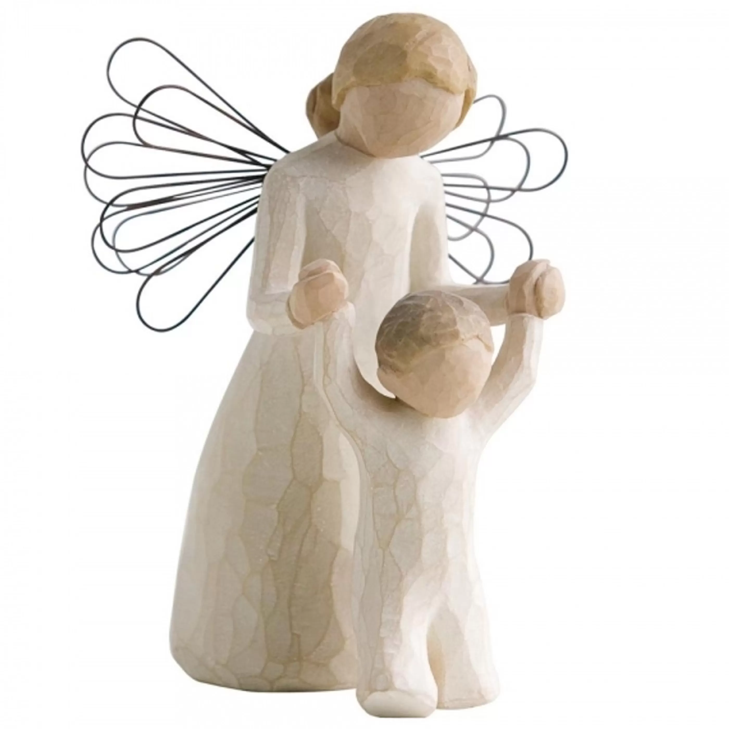 Willow Tree Table Top Decorations | - Guardian Angel Figurine - 13Cm