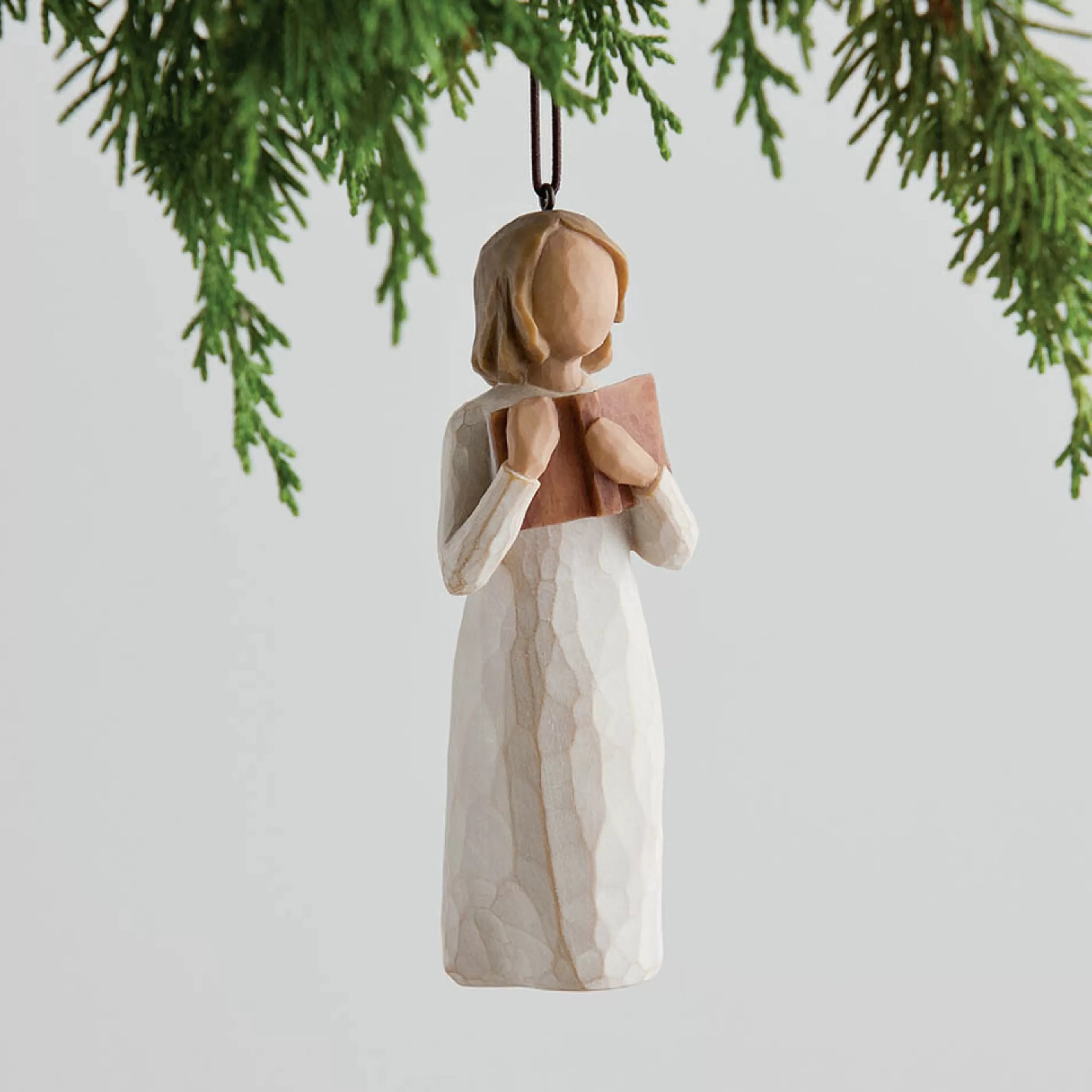 Willow Tree Hanging Christmas Ornaments | - Love Of Learning Ornament - 10Cm